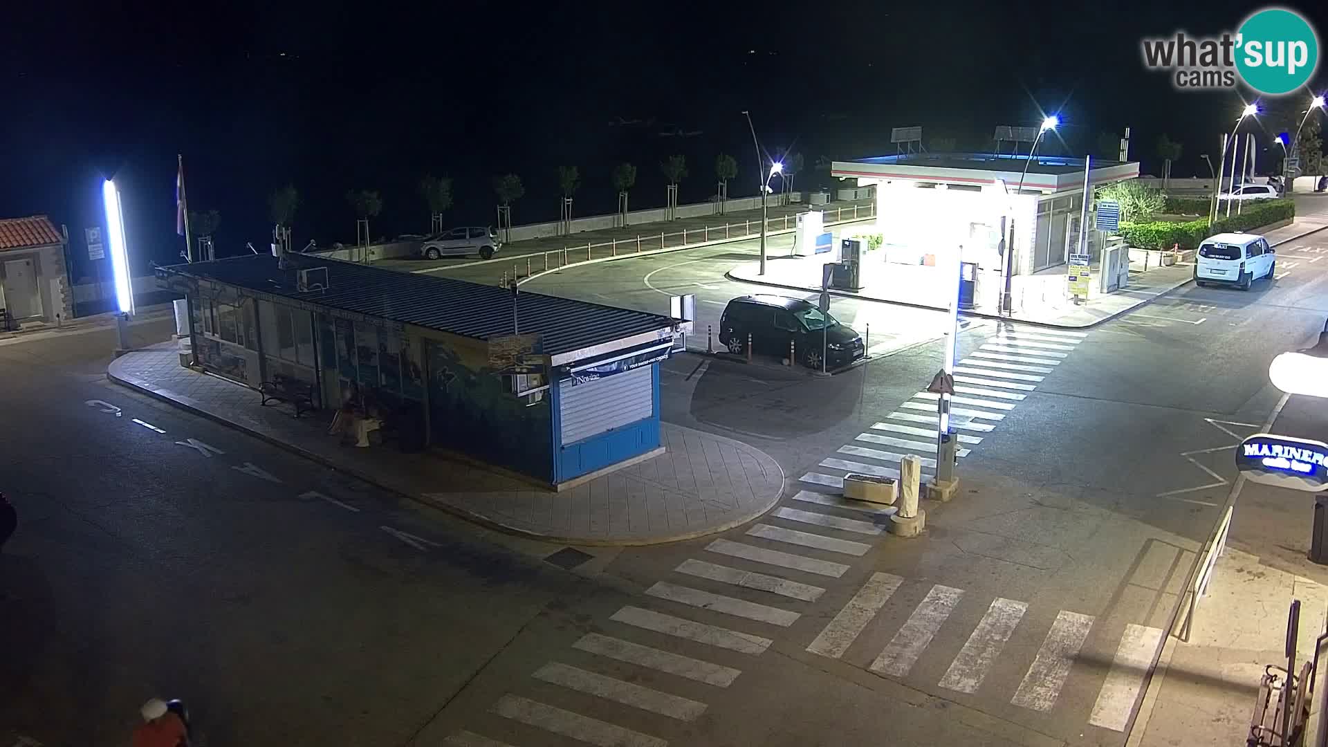 Webcam Bol centre-ville & marina – Vue en direct depuis Bol, île de Brač