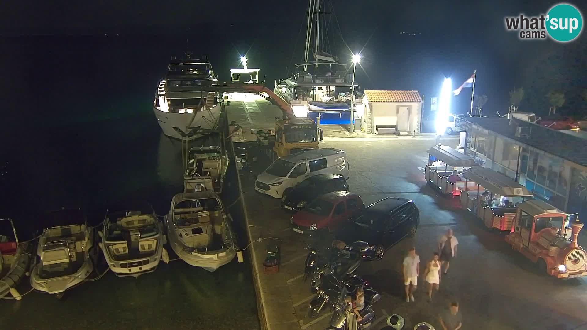 Webcam Bol Town Center & Marina – Live View from Bol, Brač