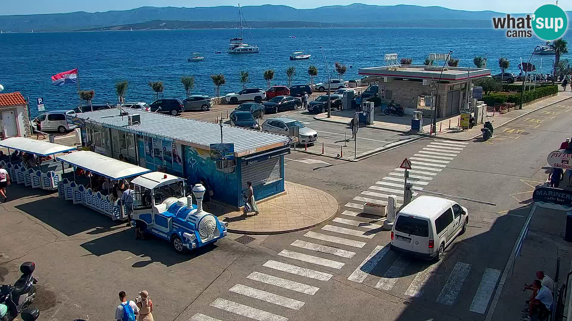 Webcam Bol Hafen & Ortszentrum – Liveblick aus Bol auf der Insel Brač