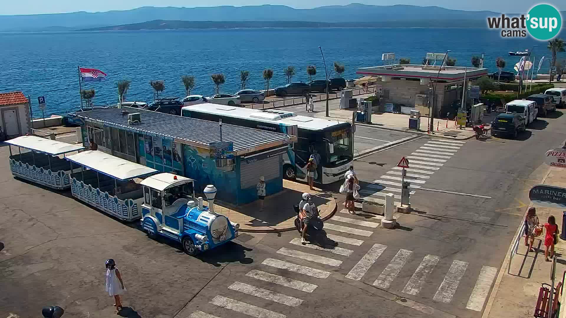 Webcam Bol centre-ville & marina – Vue en direct depuis Bol, île de Brač