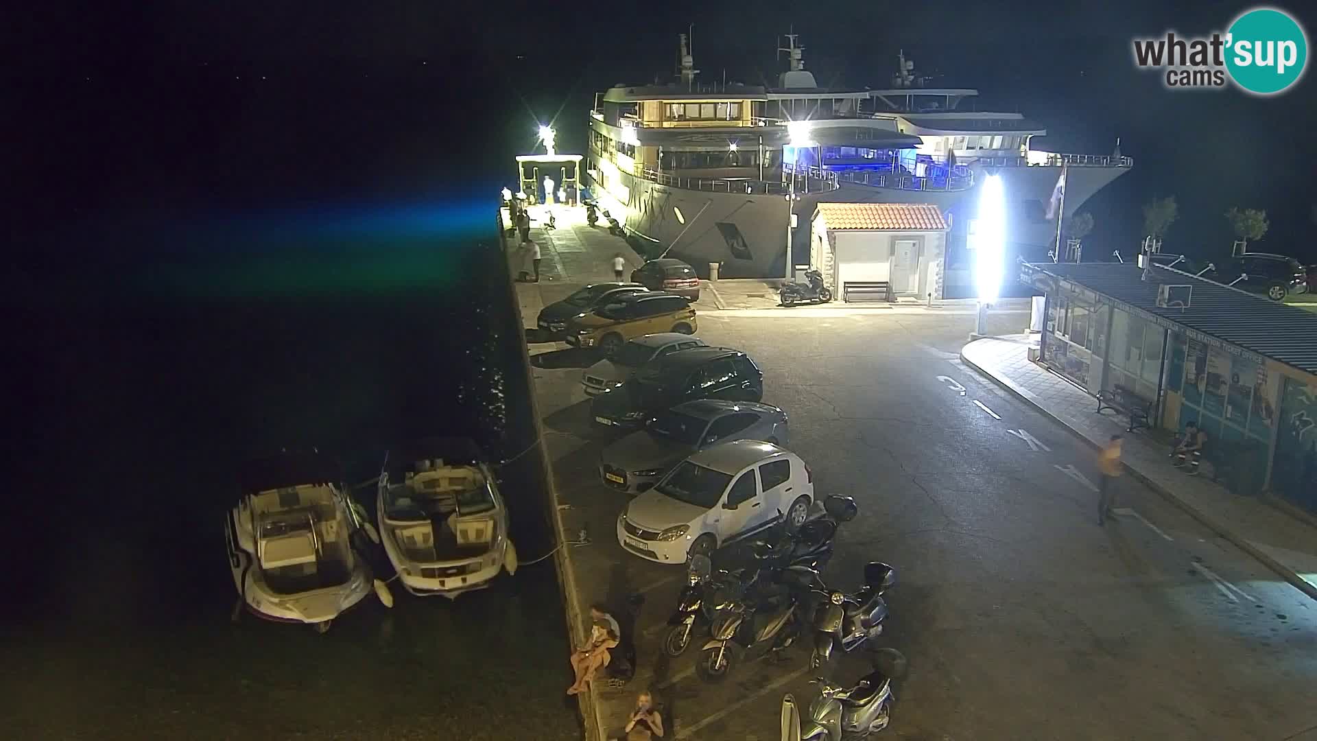 Webcam Bol Hafen & Ortszentrum – Liveblick aus Bol auf der Insel Brač