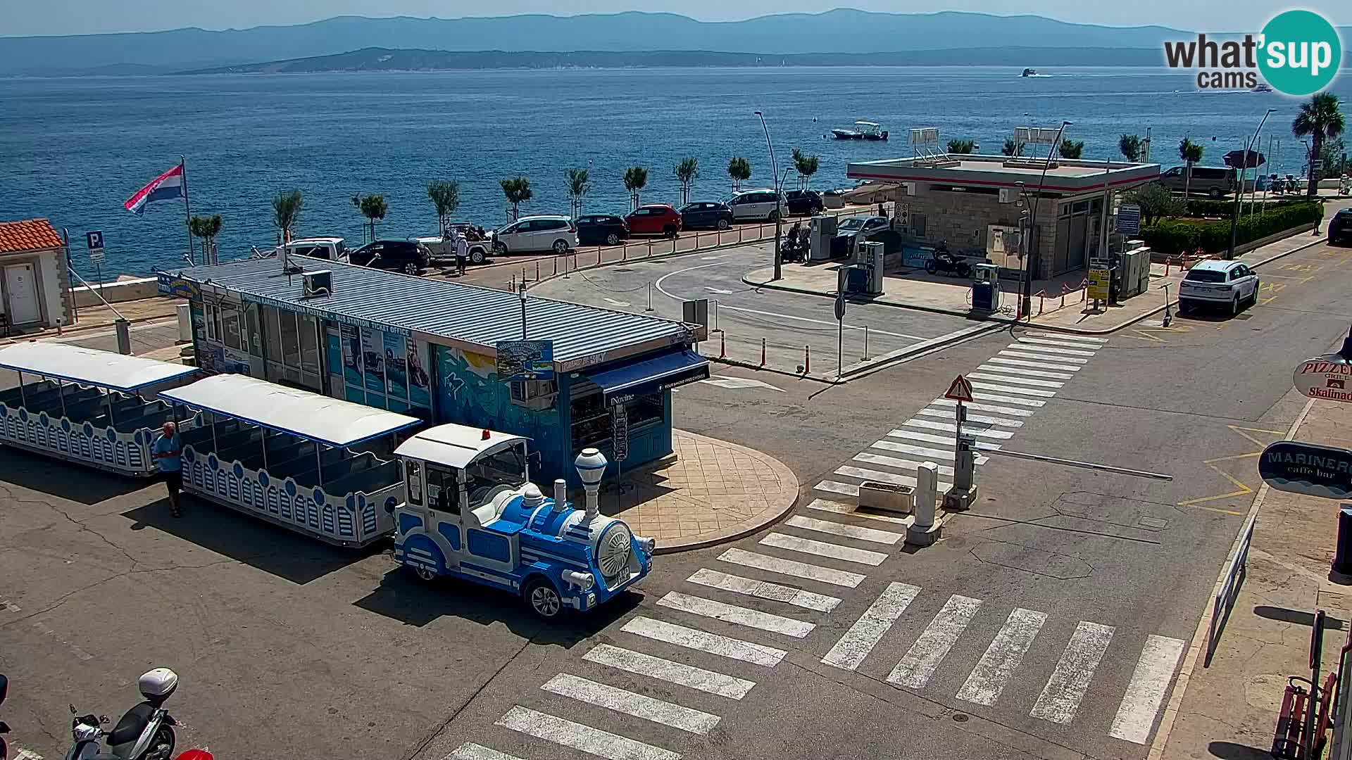 Webcam Bol centre-ville & marina – Vue en direct depuis Bol, île de Brač