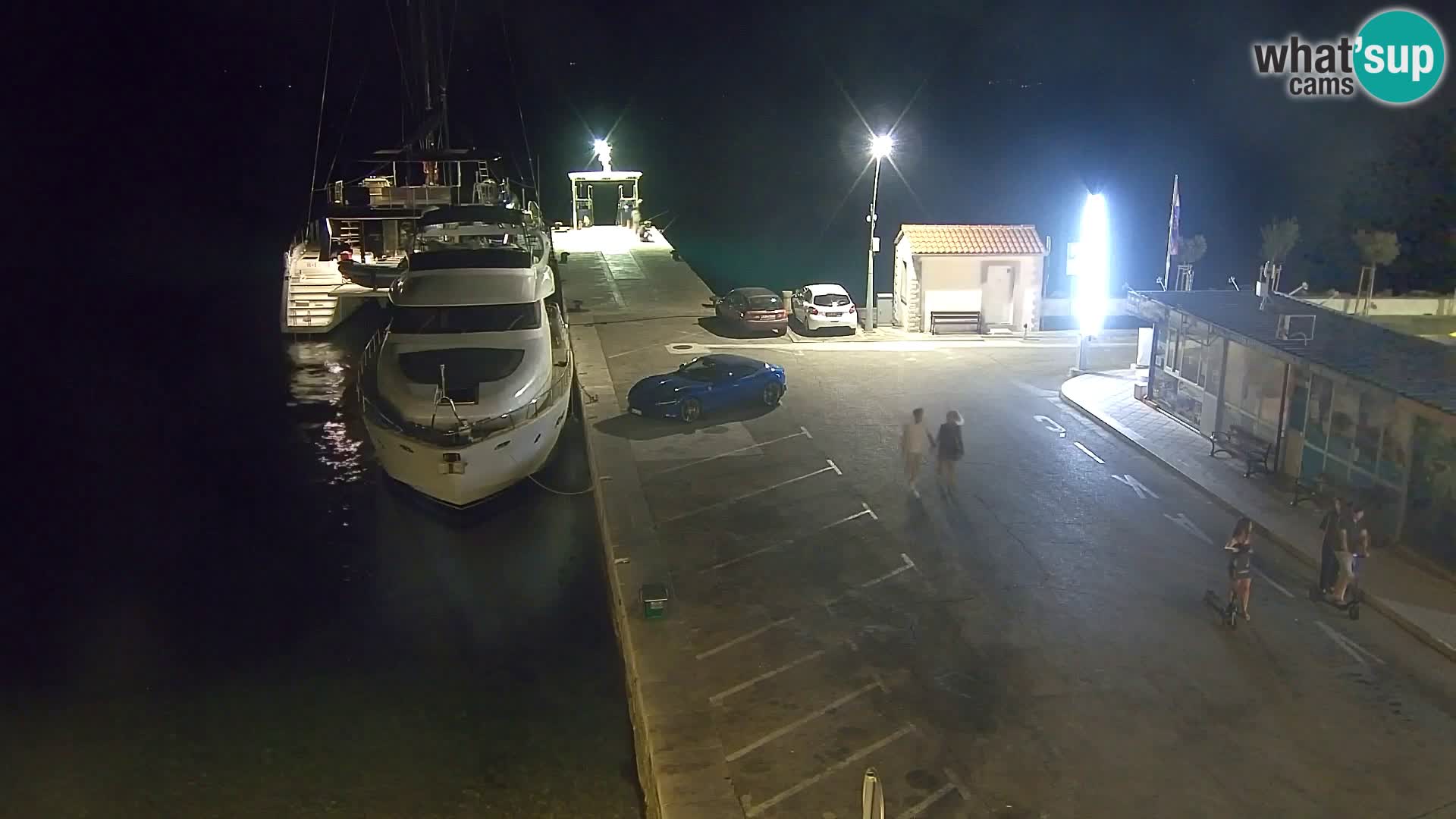 Webcam Bol Hafen & Ortszentrum – Liveblick aus Bol auf der Insel Brač