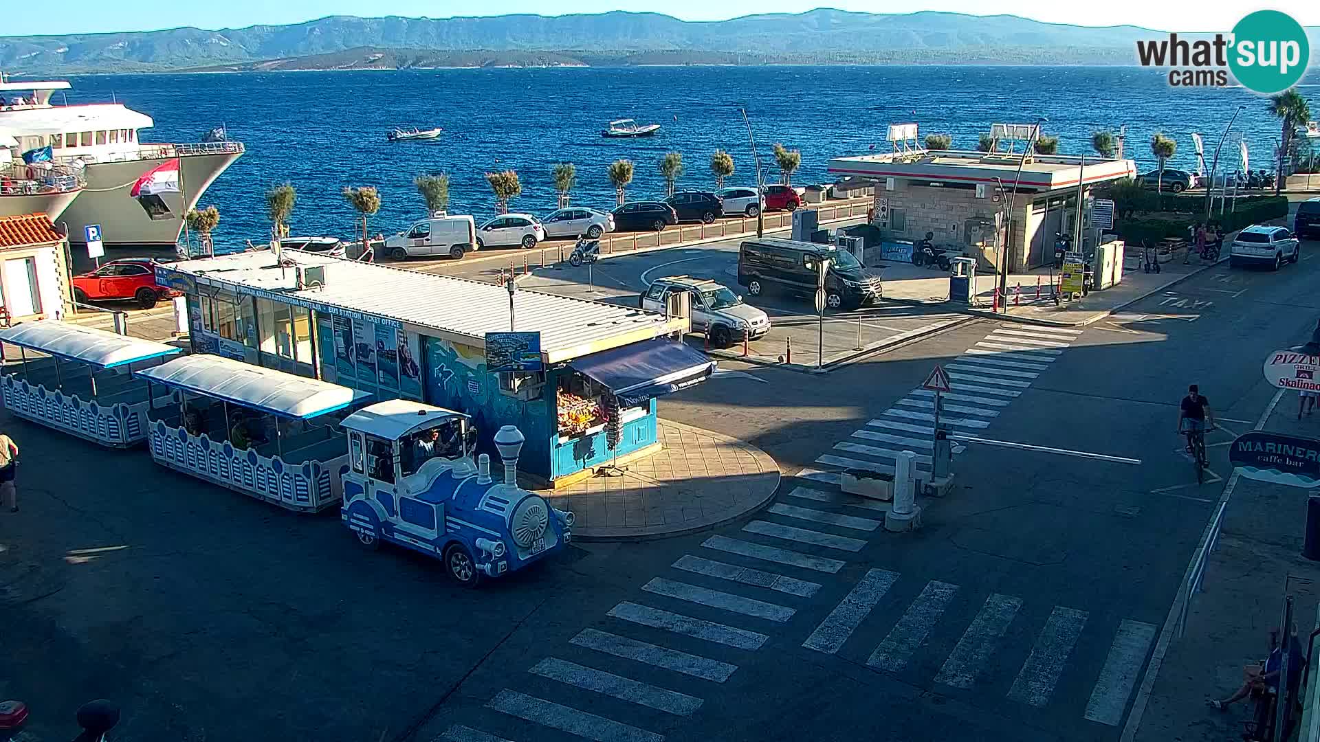 Webcam Bol Hafen & Ortszentrum – Liveblick aus Bol auf der Insel Brač