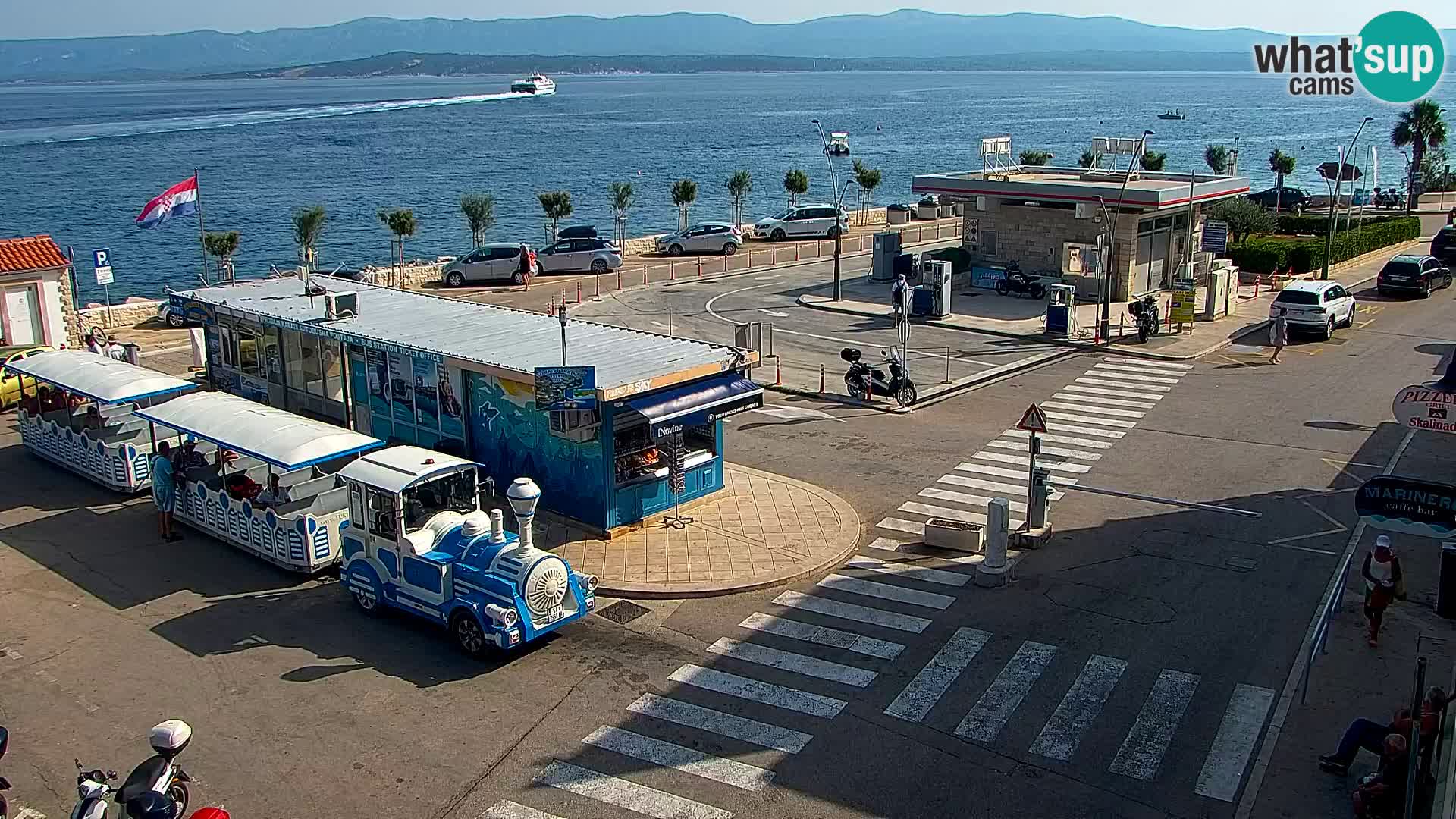 Webcam Bol centre-ville & marina – Vue en direct depuis Bol, île de Brač