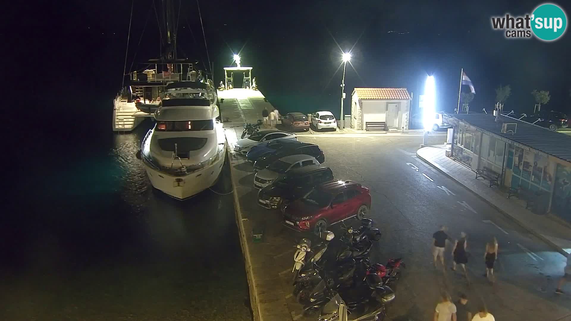 Webcam Bol Hafen & Ortszentrum – Liveblick aus Bol auf der Insel Brač