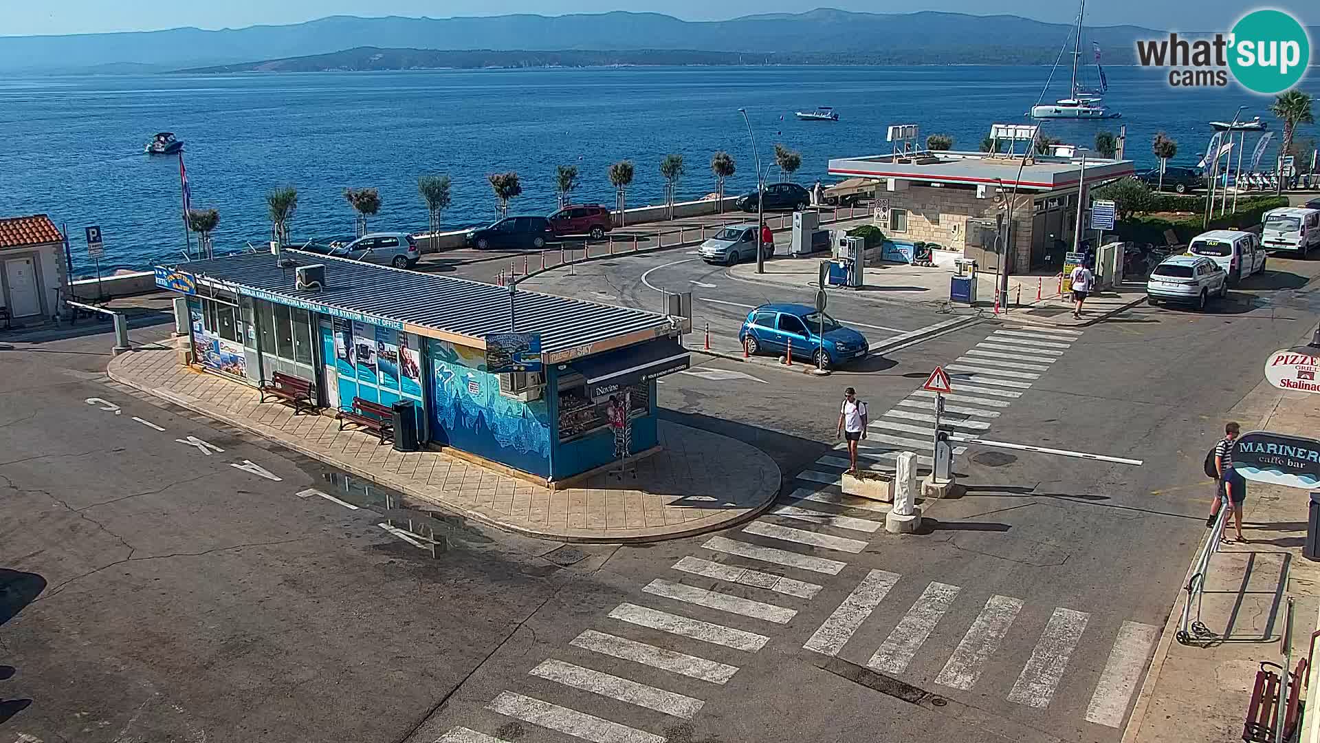 Webcam Bol Hafen & Ortszentrum – Liveblick aus Bol auf der Insel Brač