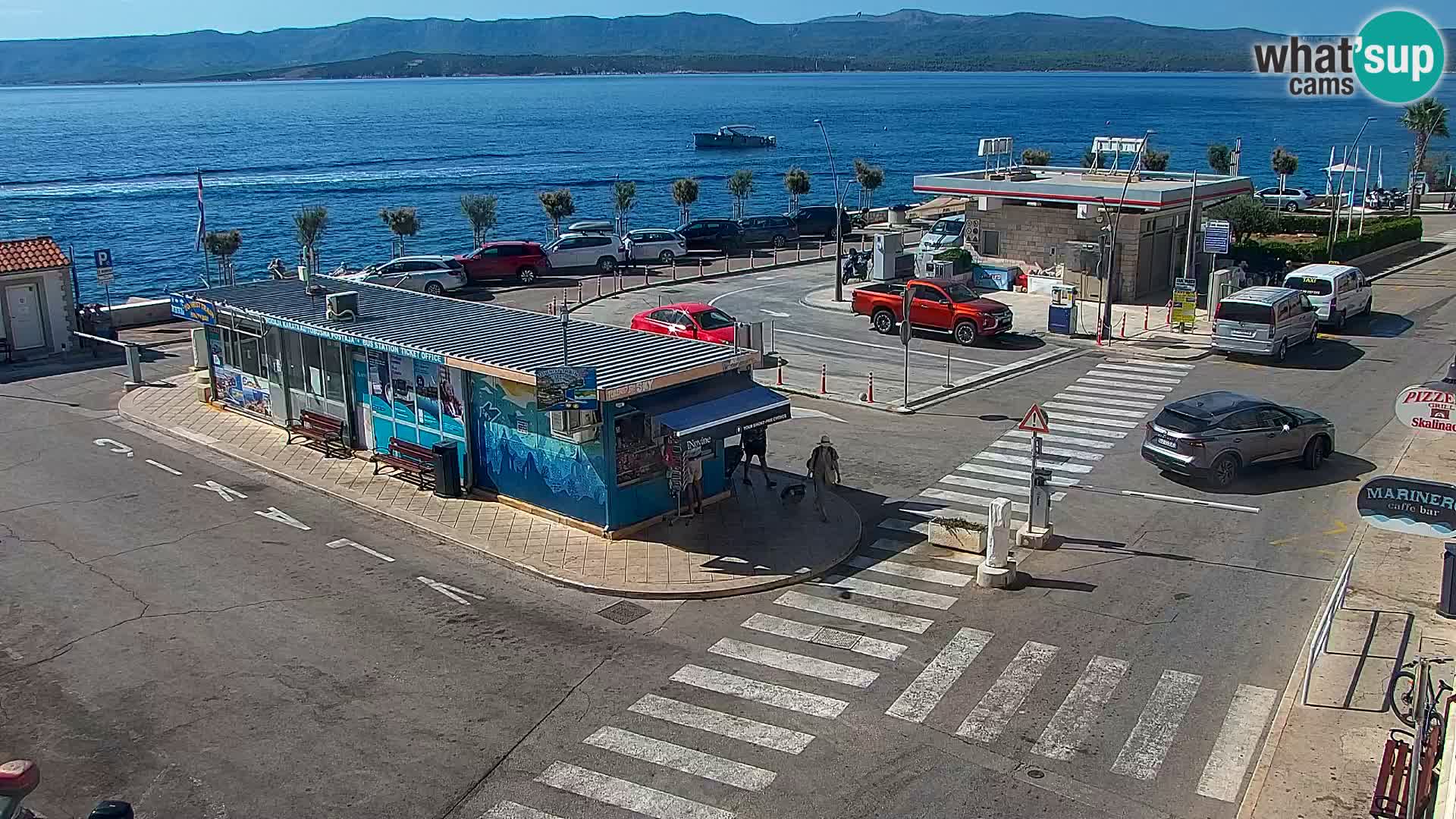 Webcam Bol Hafen & Ortszentrum – Liveblick aus Bol auf der Insel Brač