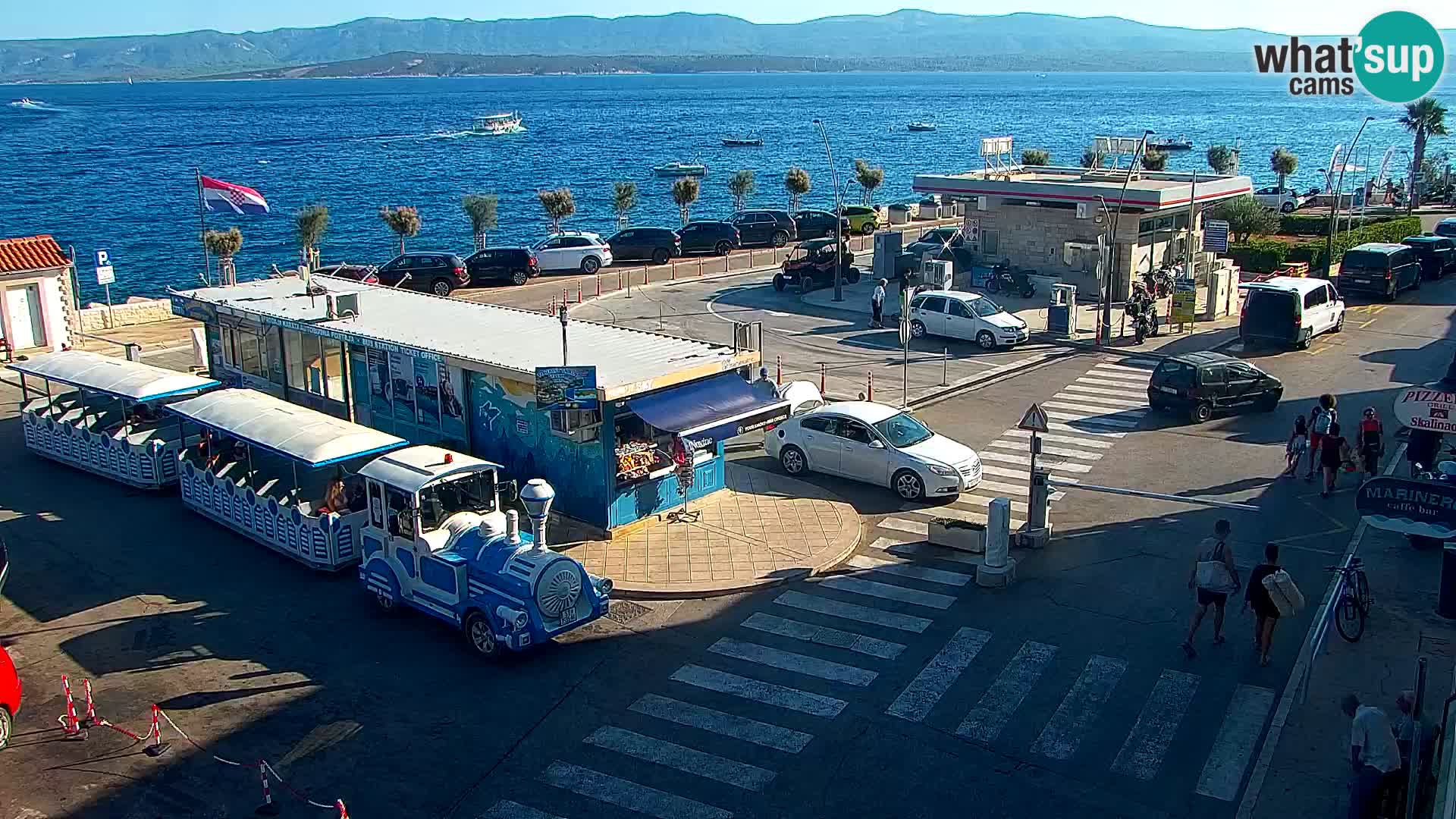Webcam Bol centre-ville & marina – Vue en direct depuis Bol, île de Brač