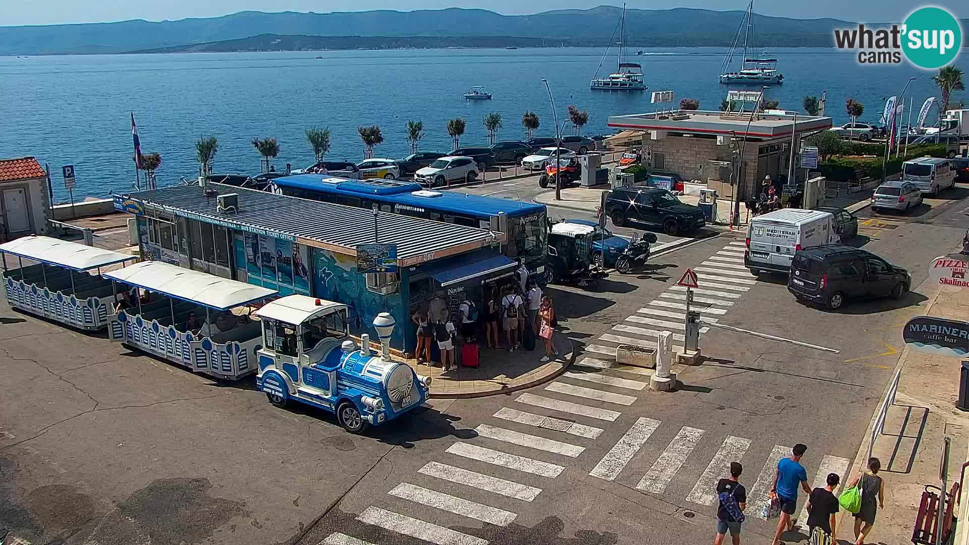 Webcam Bol Hafen & Ortszentrum – Liveblick aus Bol auf der Insel Brač