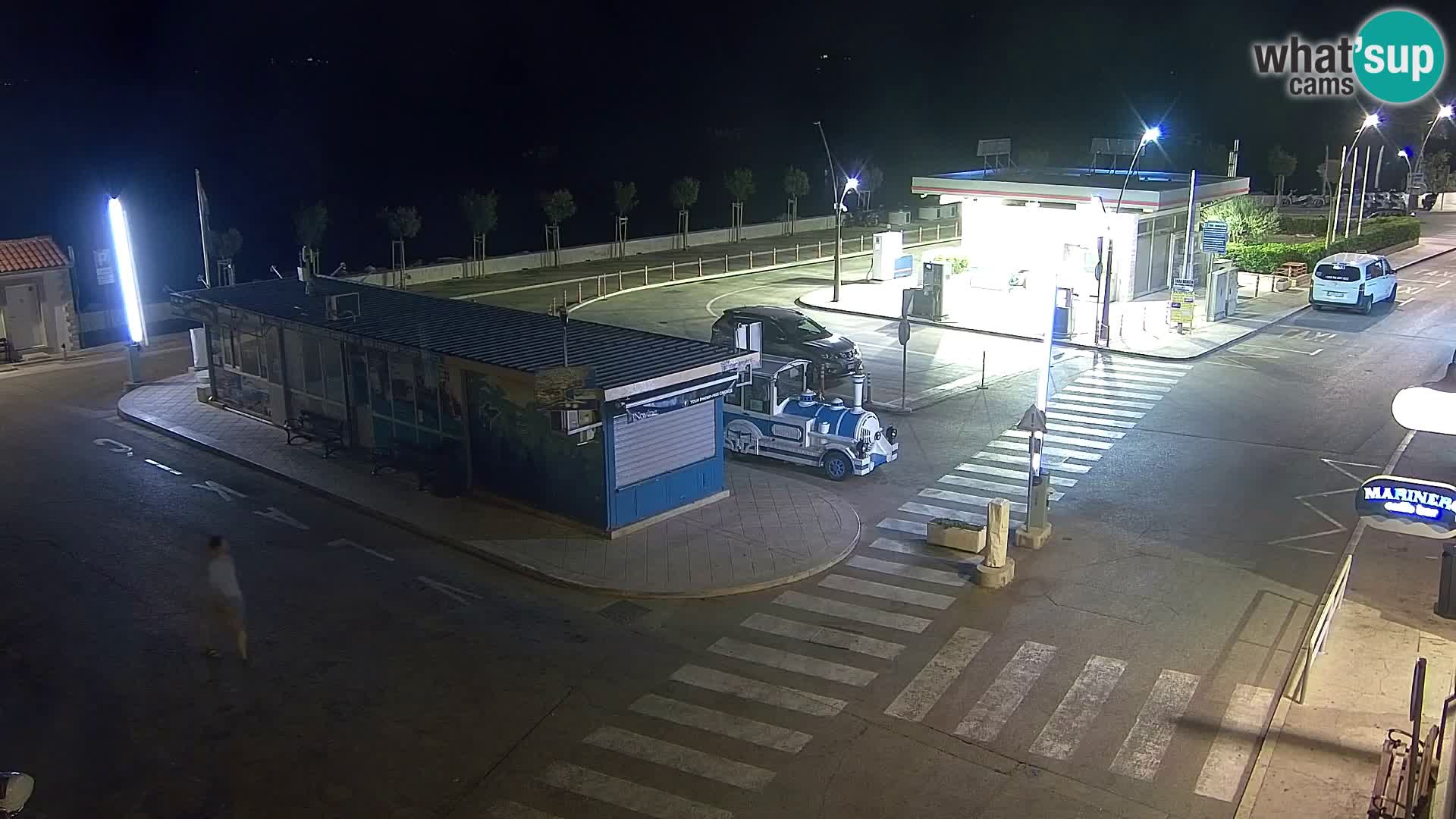 Webcam Bol Centro e Marina – Vista live dal porto di Bol