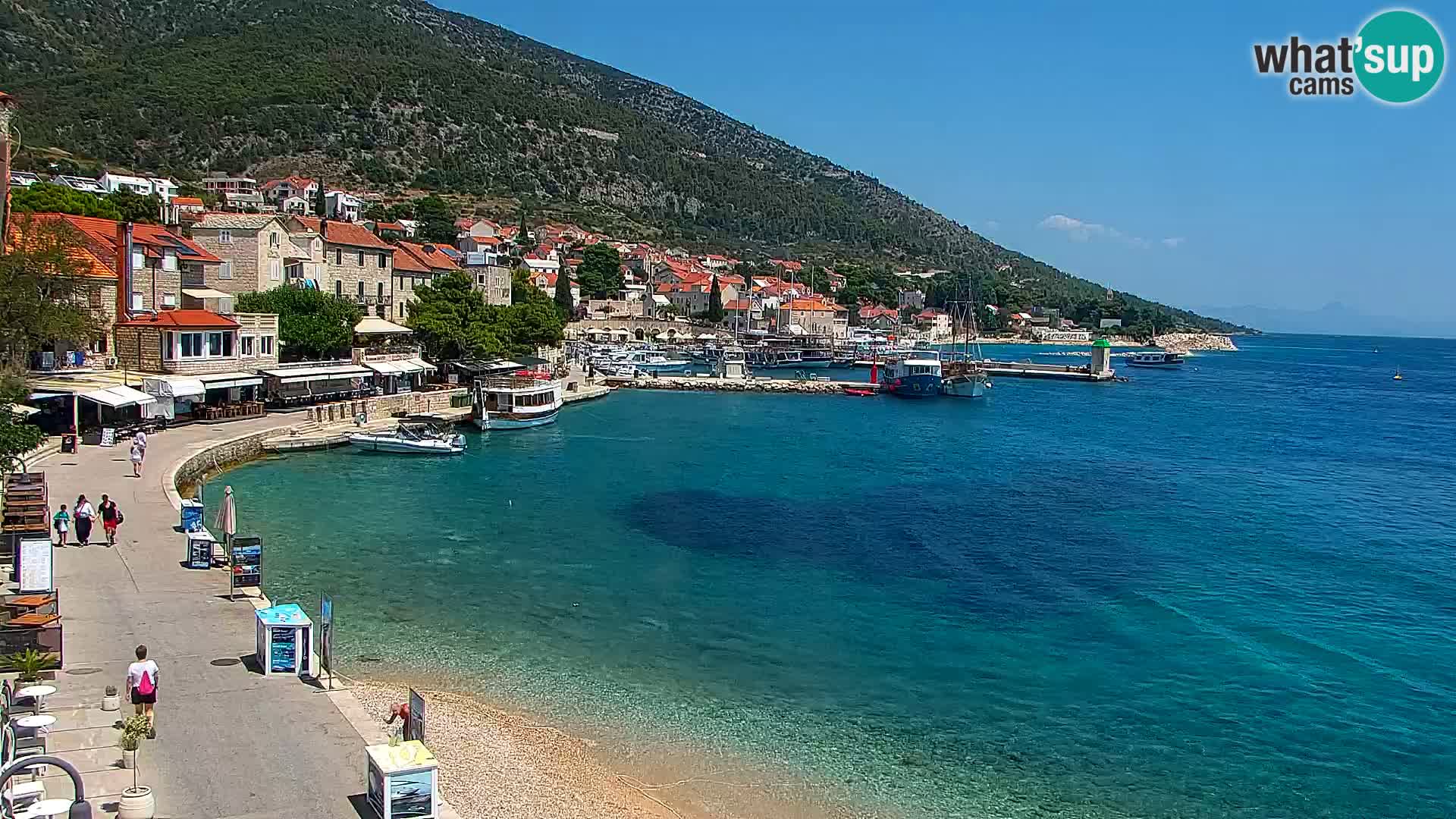 Webcam Bol Town Center & Marina – Live View from Bol, Brač