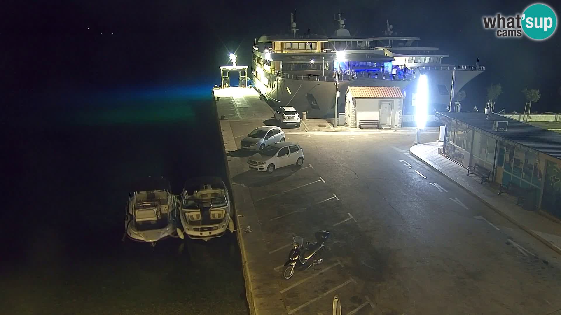 Webcam Bol Centre-Ville & Marina – Vue en direct depuis Bol, île de Brač