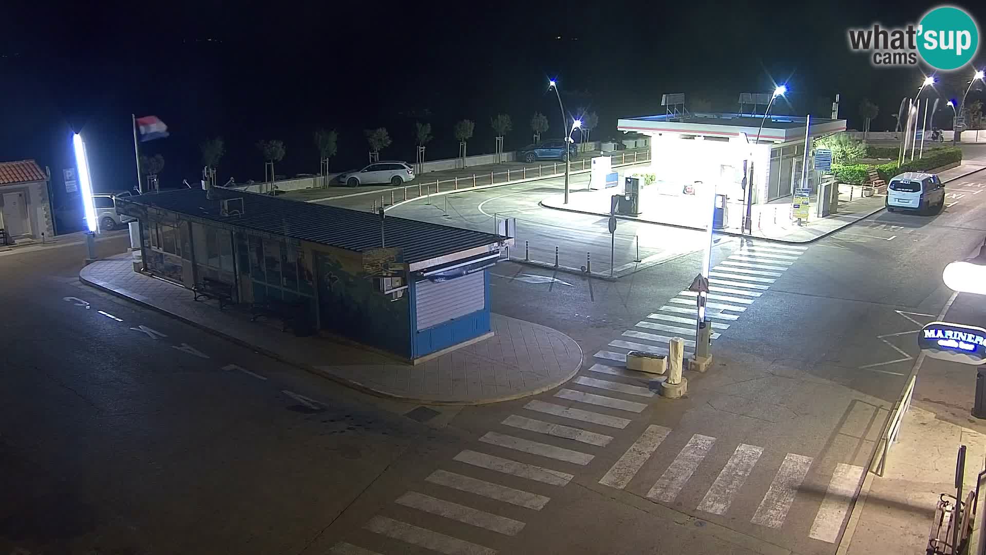 Webcam Bol Centro e Marina – Vista live dal porto di Bol