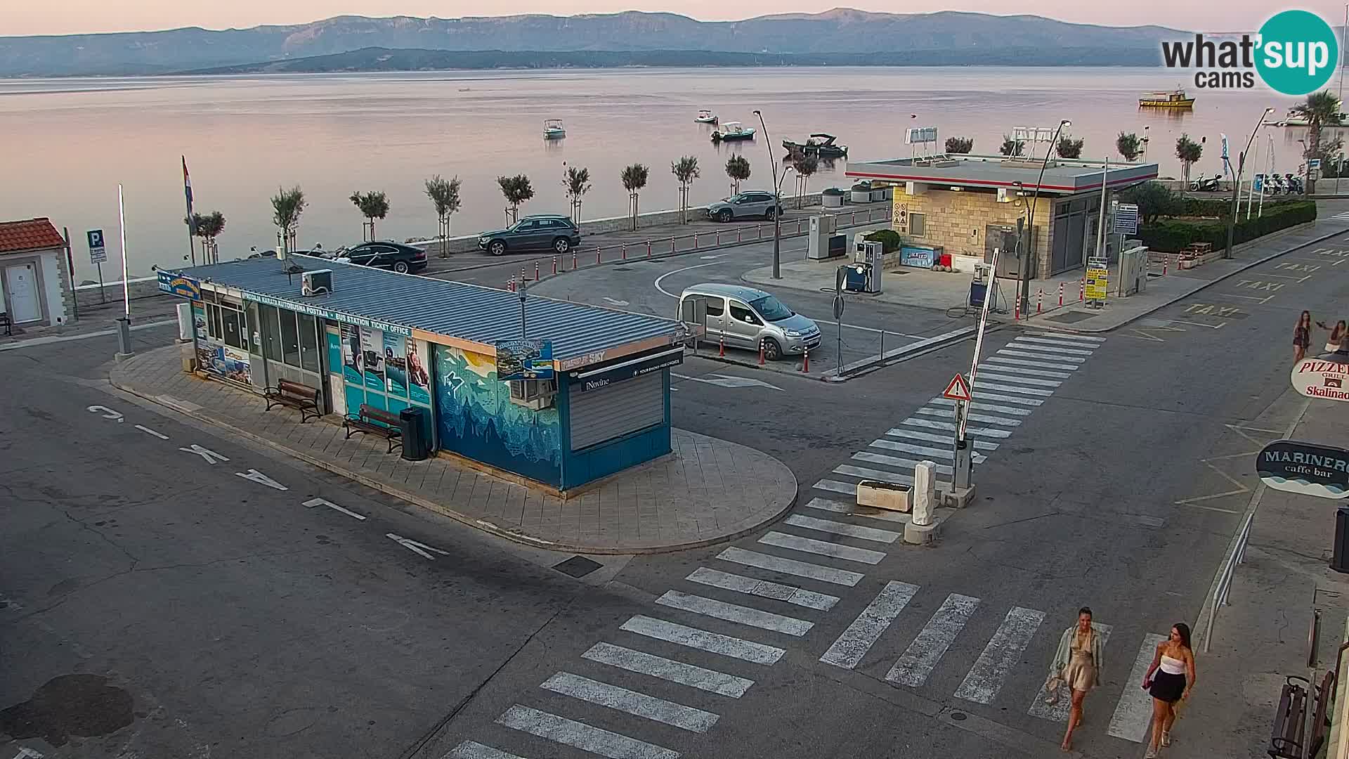 Webcam Bol Town Center & Marina – Live View from Bol, Brač