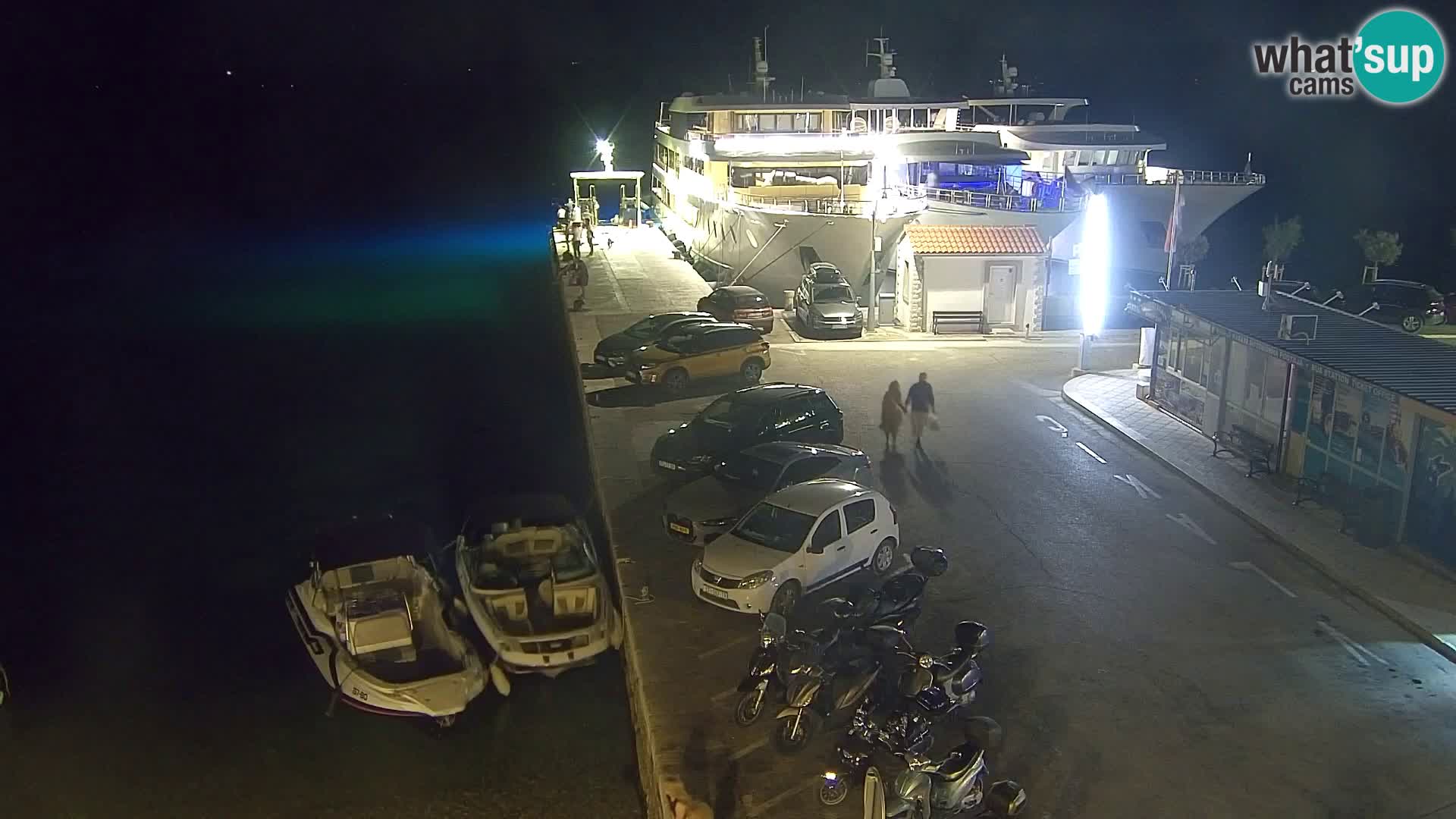 Webcam Bol centre-ville & marina – Vue en direct depuis Bol, île de Brač