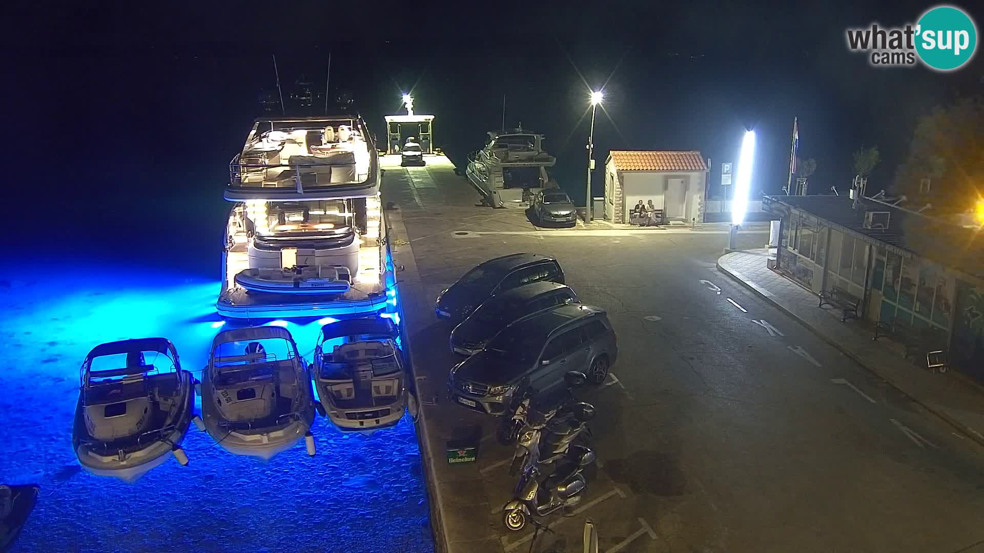 Webcam Bol Hafen & Ortszentrum – Liveblick aus Bol auf der Insel Brač