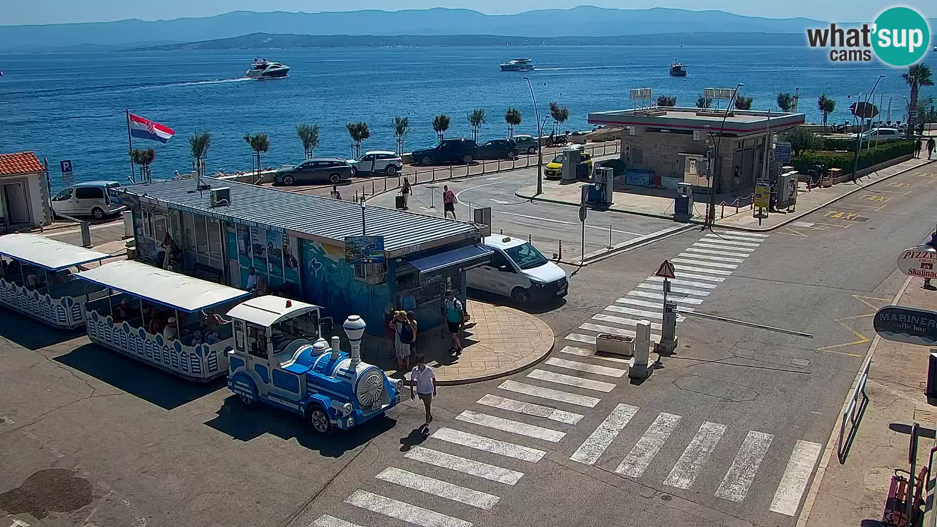 Webcam Bol centre-ville & marina – Vue en direct depuis Bol, île de Brač