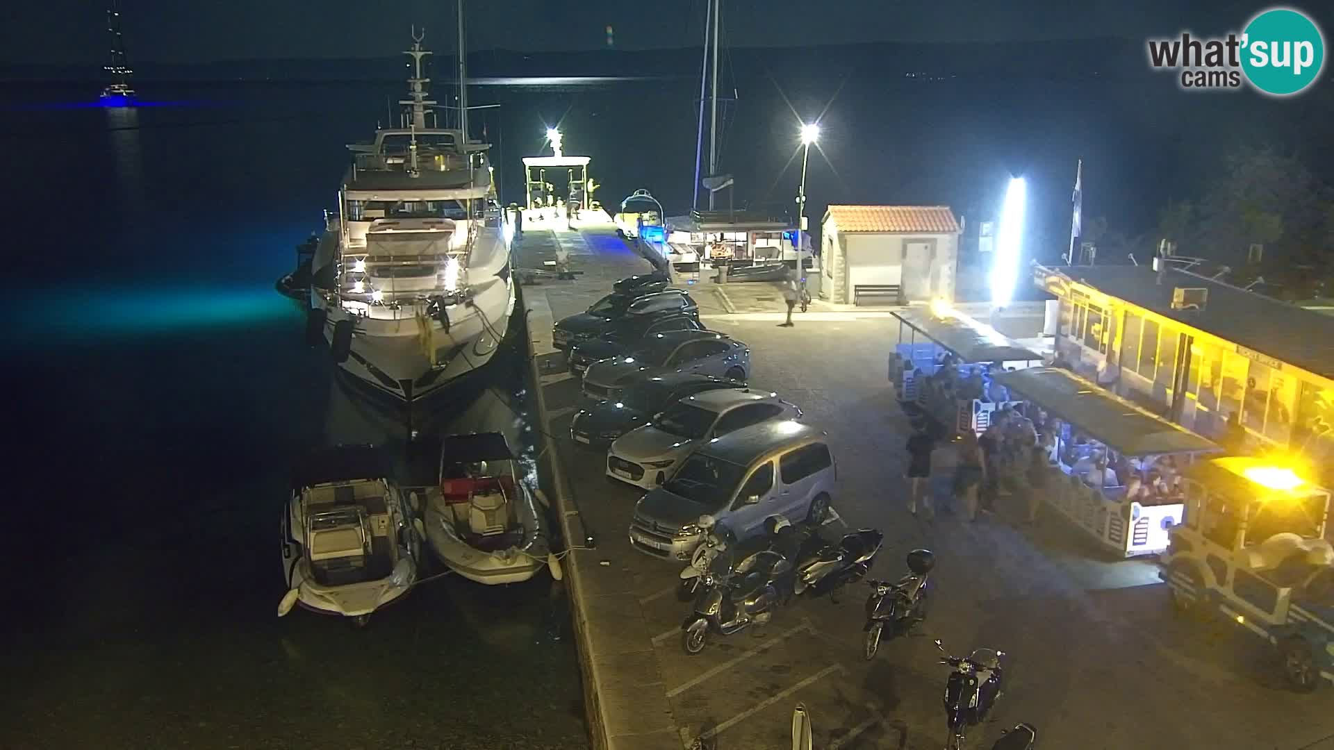 Webcam Bol centre-ville & marina – Vue en direct depuis Bol, île de Brač