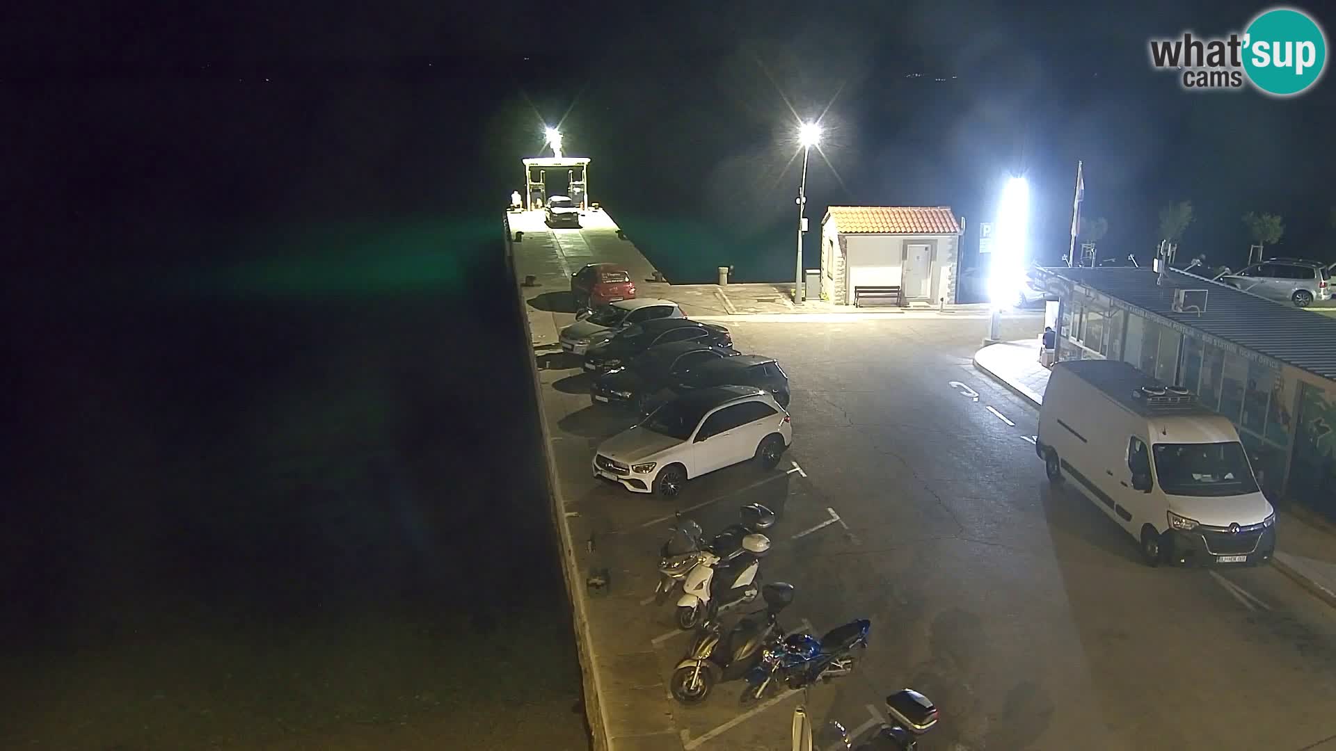 Webcam Bol Centro e Marina – Vista live dal porto di Bol
