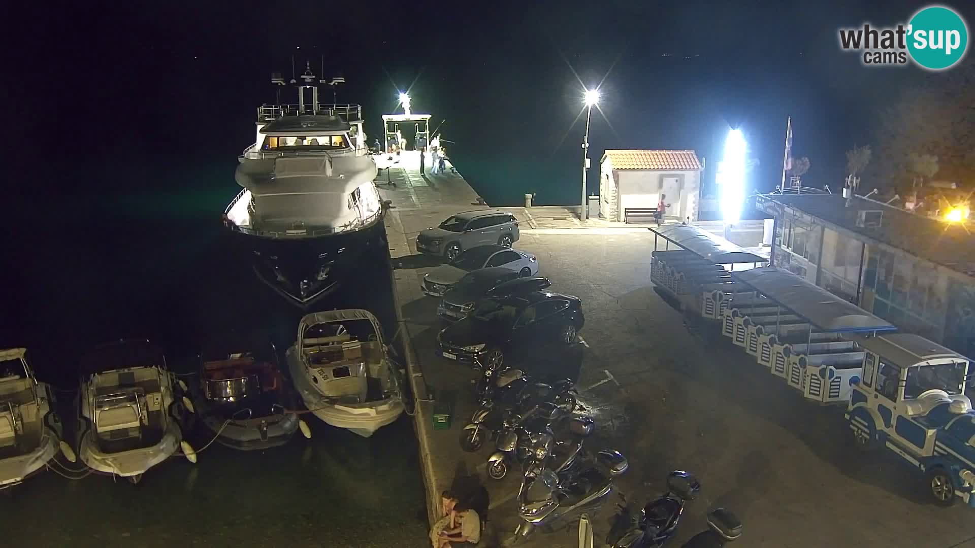 Webcam Bol Hafen & Ortszentrum – Liveblick aus Bol auf der Insel Brač