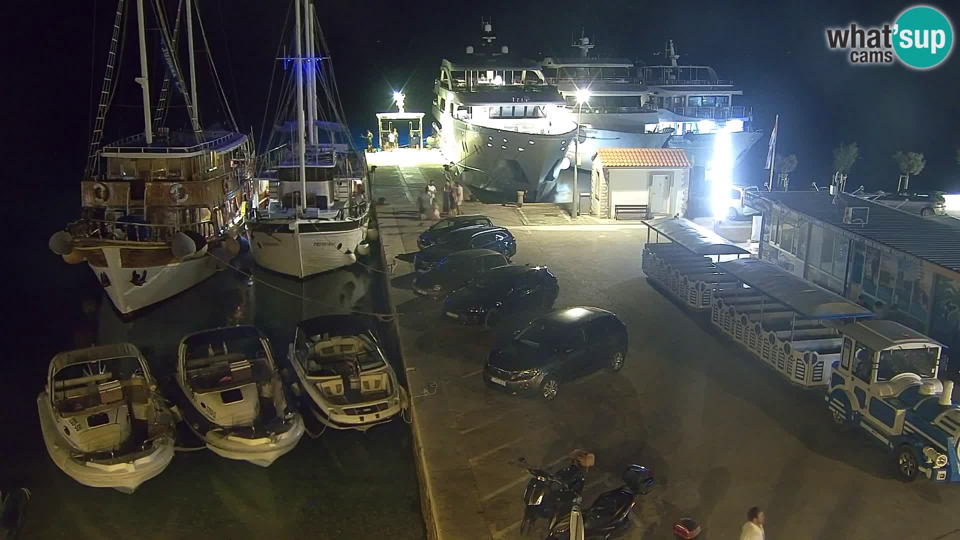 Webcam Bol Hafen & Ortszentrum – Liveblick aus Bol auf der Insel Brač