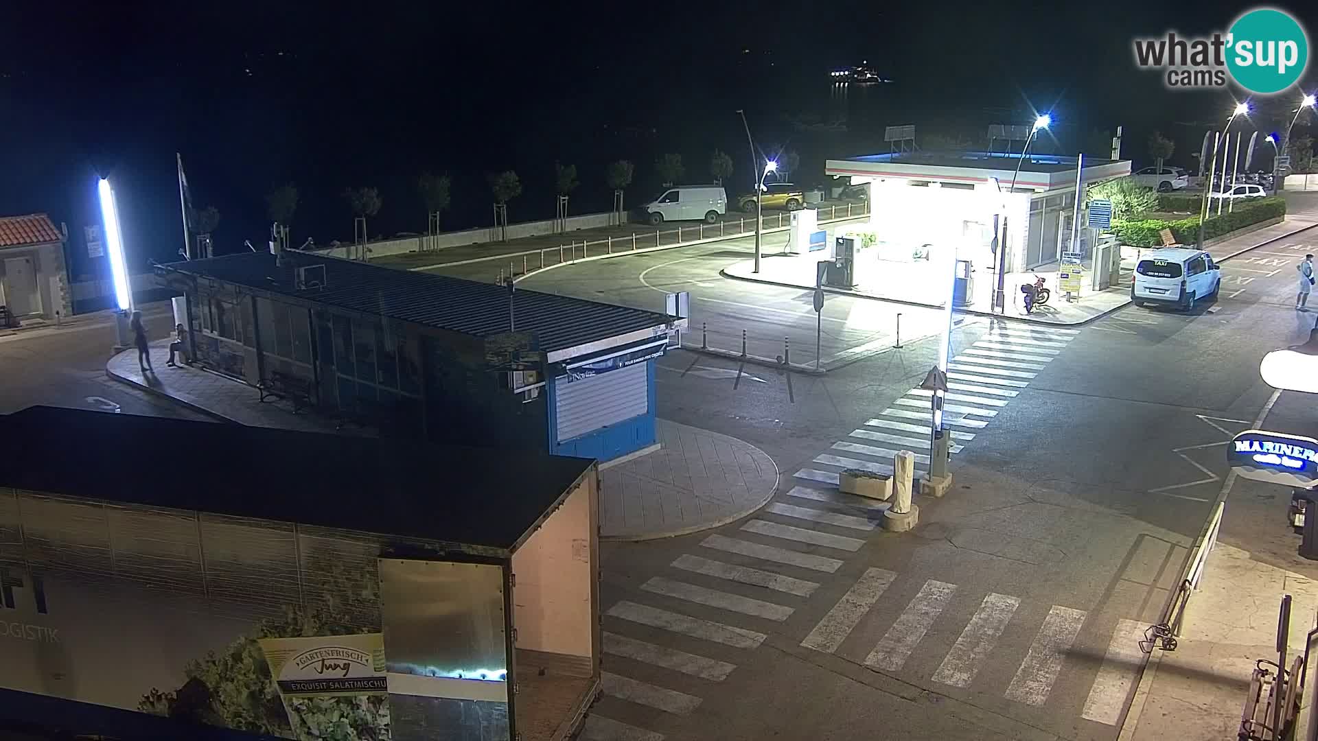 Webcam Bol Centre-Ville & Marina – Vue en direct depuis Bol, île de Brač