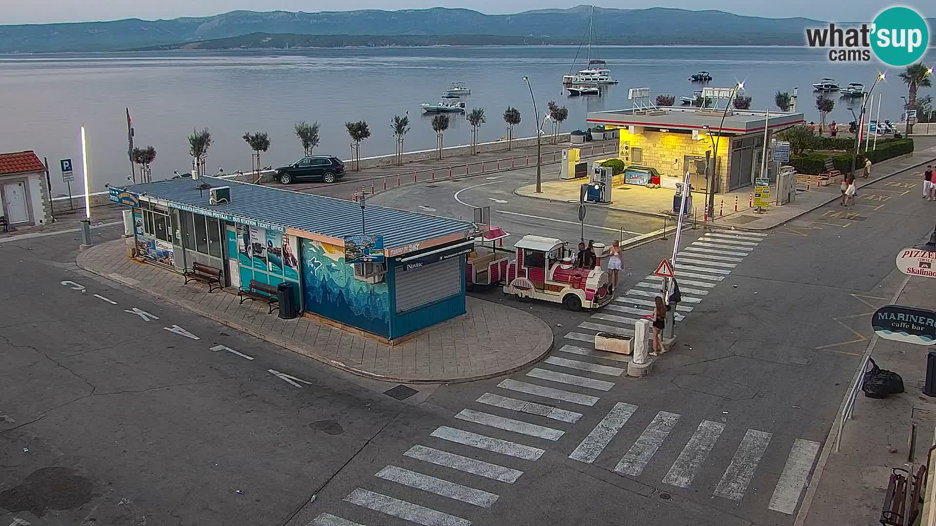 Webcam Bol centre-ville & marina – Vue en direct depuis Bol, île de Brač