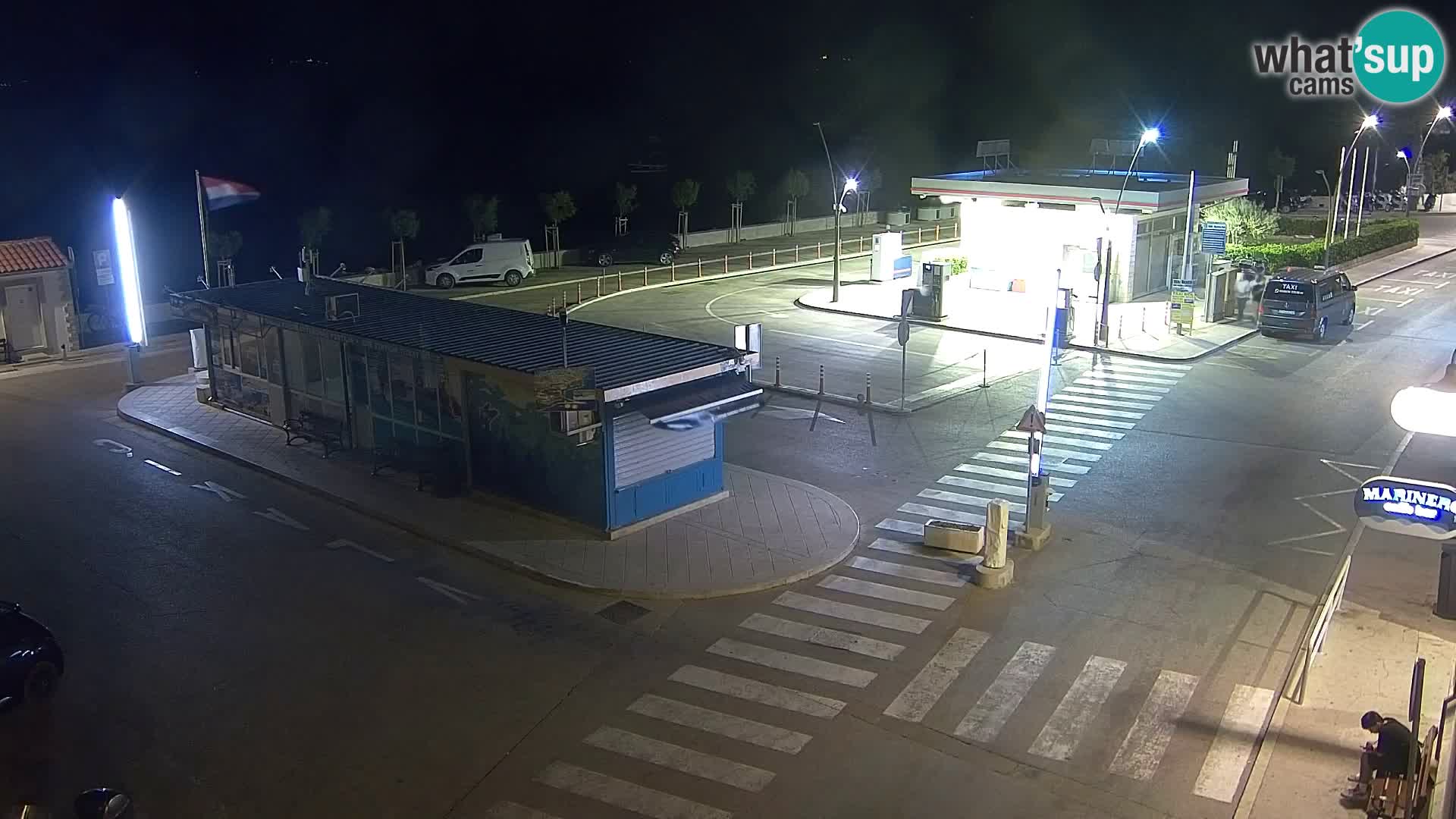 Webcam Bol centre-ville & marina – Vue en direct depuis Bol, île de Brač