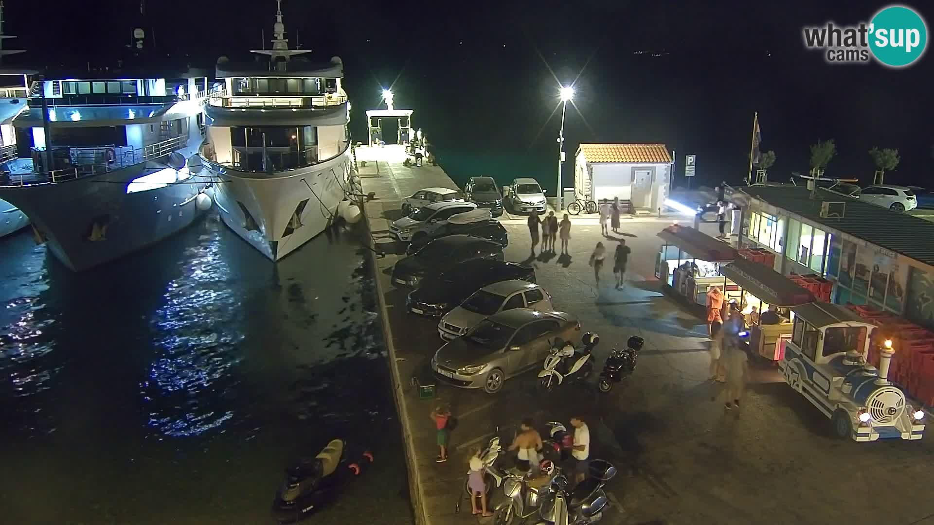 Webcam Bol Centre-Ville & Marina – Vue en direct depuis Bol, île de Brač