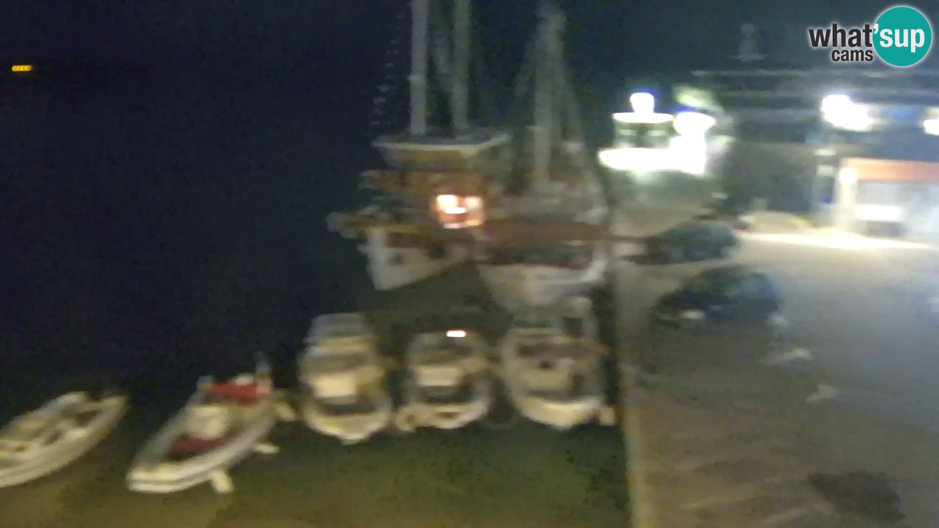 Webcam Bol centre-ville & marina – Vue en direct depuis Bol, île de Brač