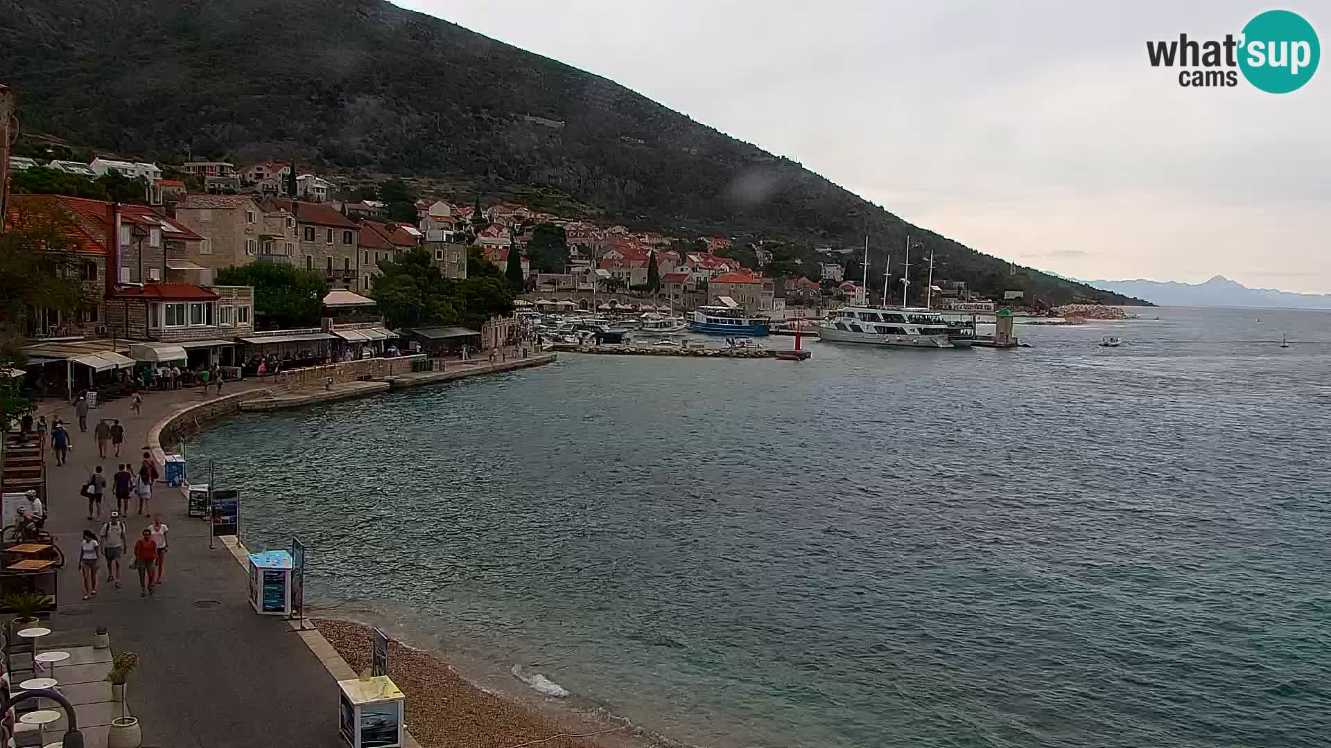 Web kamera Bol – Centar mjesta i marina | Pogled uživo