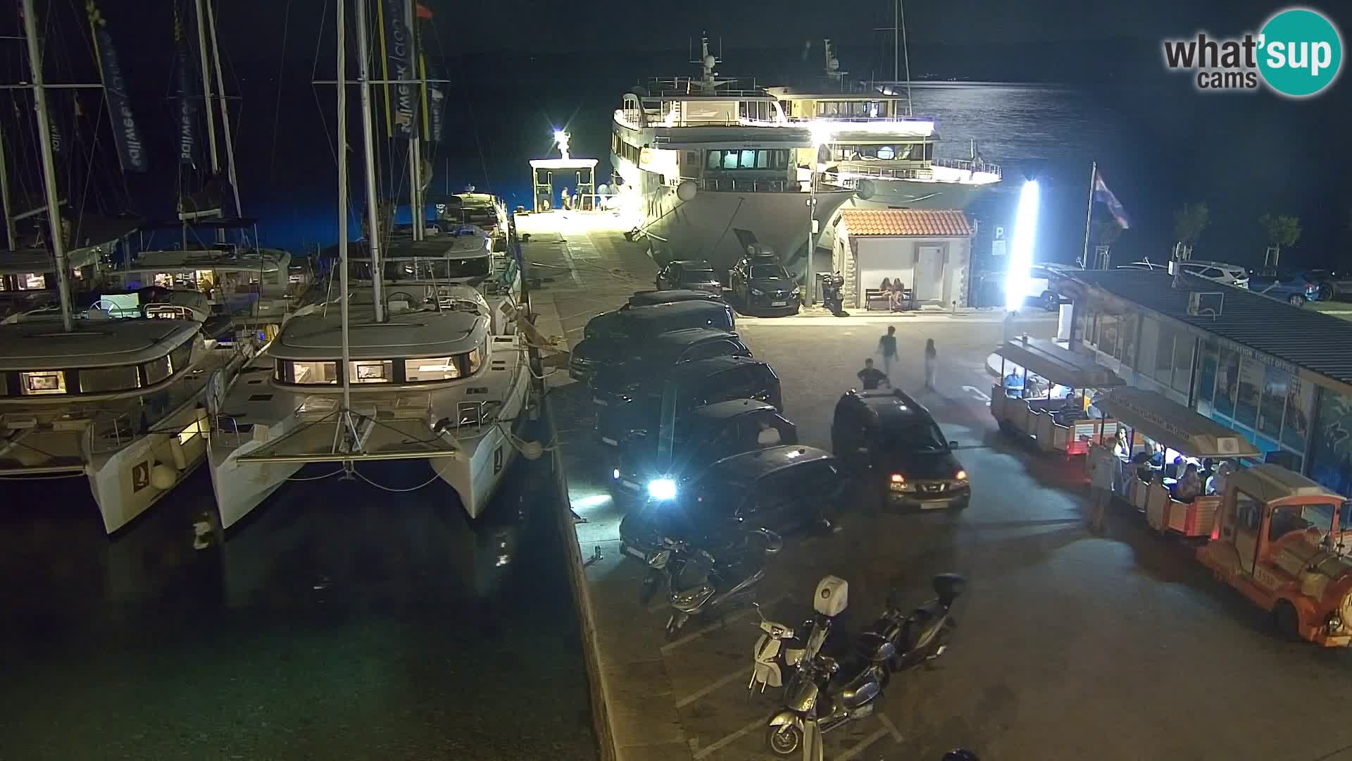 Webcam Bol centre-ville & marina – Vue en direct depuis Bol, île de Brač