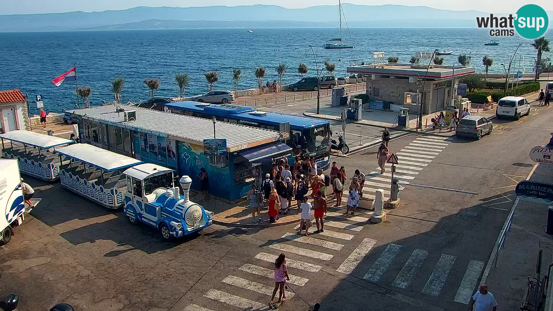 Webcam Bol Hafen & Ortszentrum – Liveblick aus Bol auf der Insel Brač