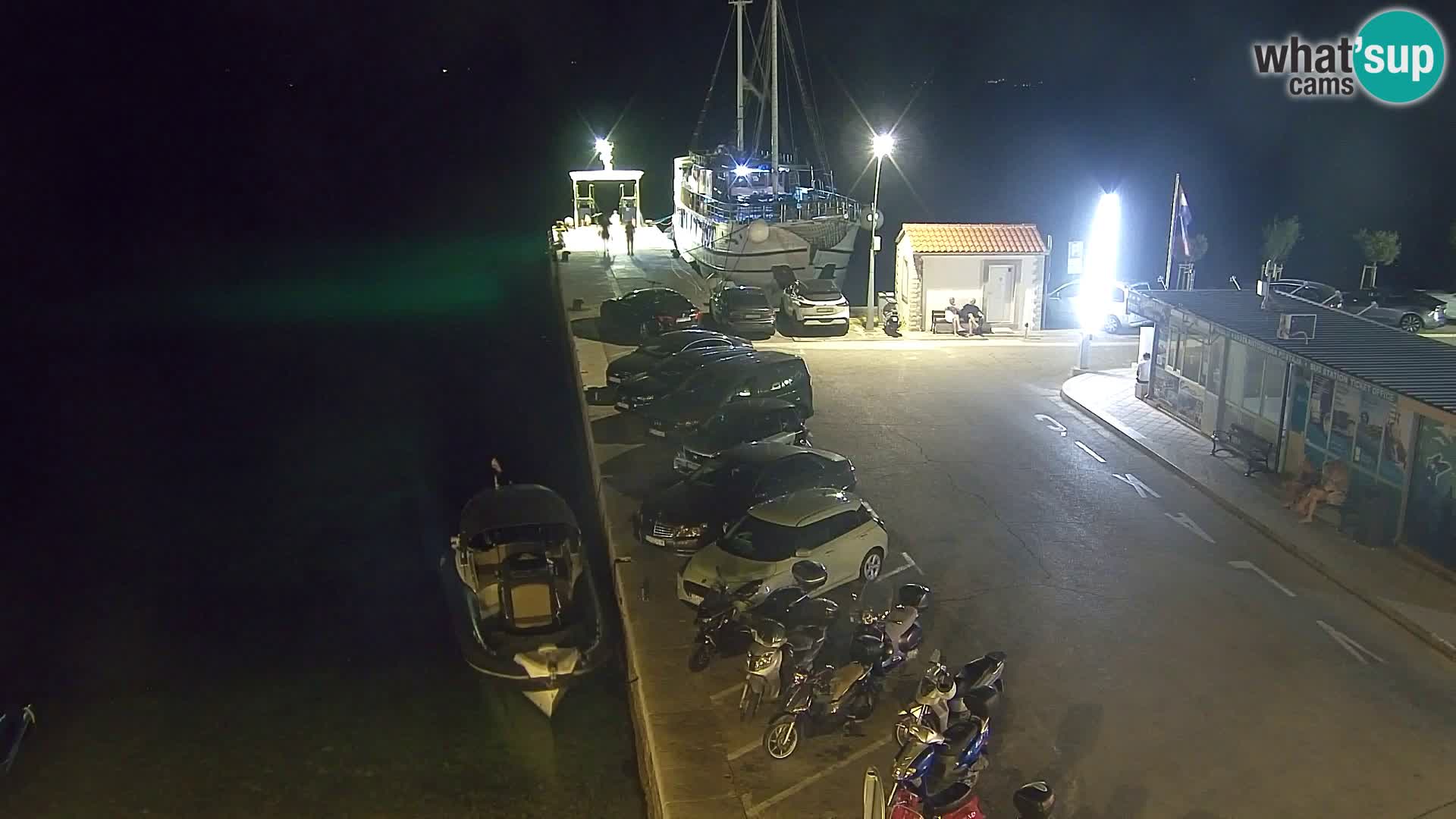 Webcam Bol Hafen & Ortszentrum – Liveblick aus Bol auf der Insel Brač