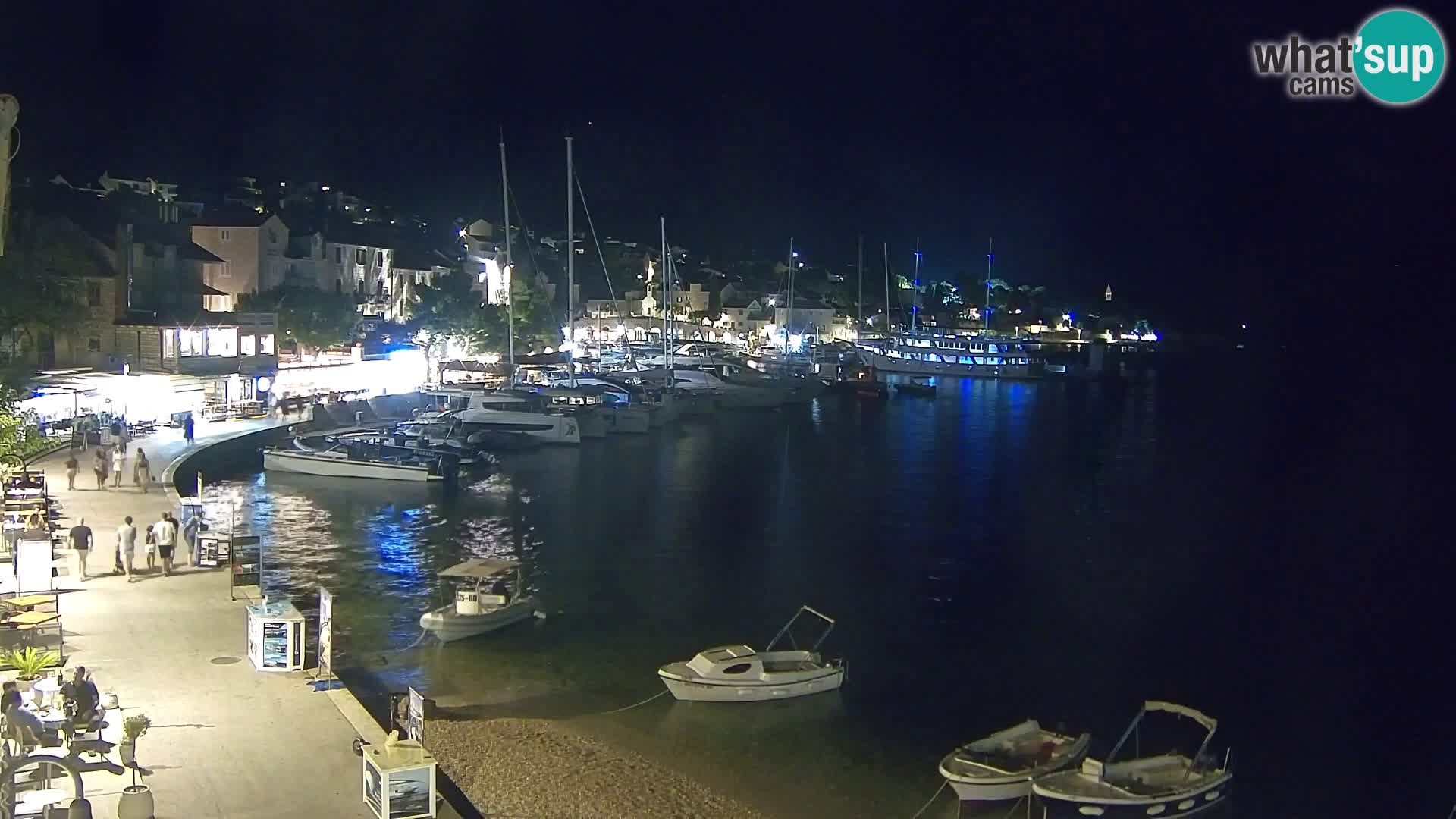 Webcam Bol Town Center & Marina – Live View from Bol, Brač