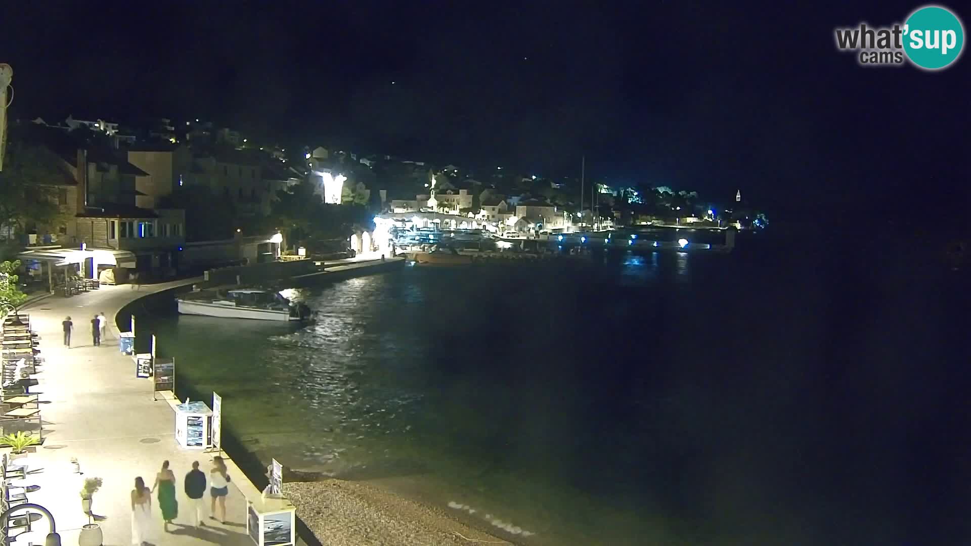 Webcam Bol Hafen & Ortszentrum – Liveblick aus Bol auf der Insel Brač