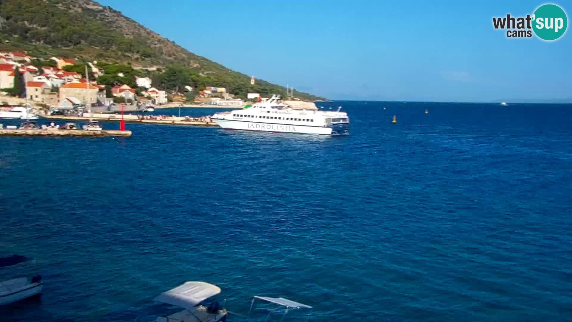 Webcam Bol Town Center & Marina – Live View from Bol, Brač