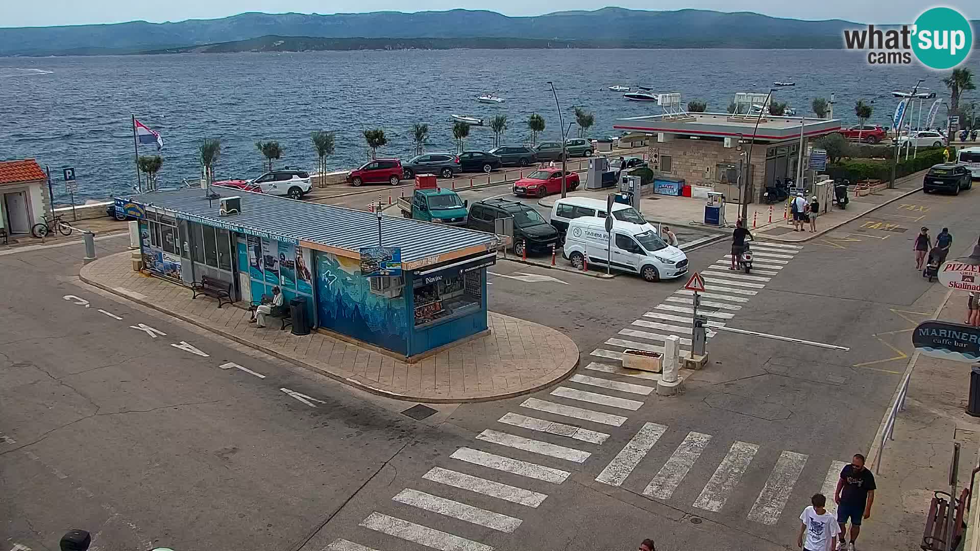 Webcam Bol Hafen & Ortszentrum – Liveblick aus Bol auf der Insel Brač