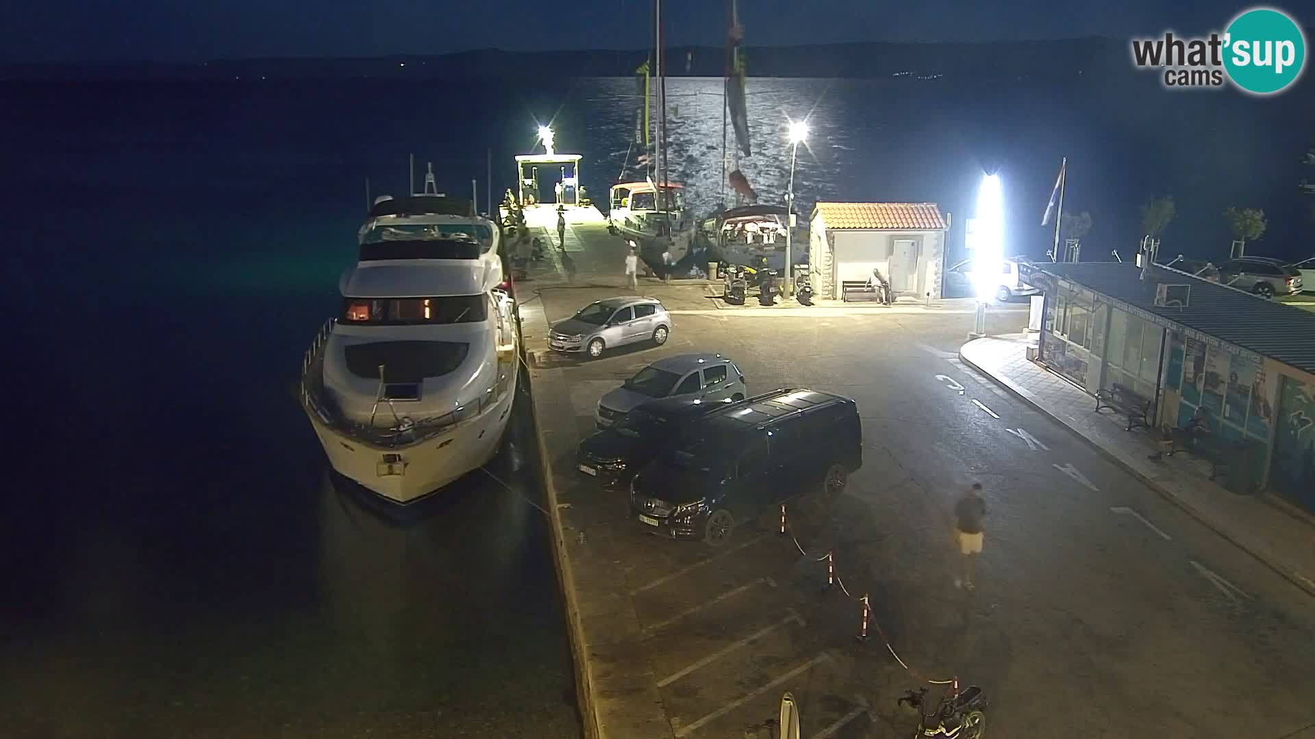 Webcam Bol Hafen & Ortszentrum – Liveblick aus Bol auf der Insel Brač