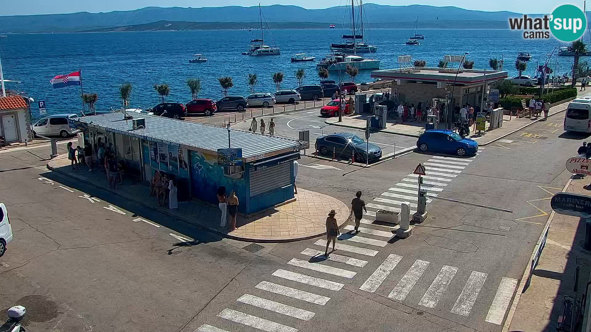 Webcam Bol Town Center & Marina – Live View from Bol, Brač