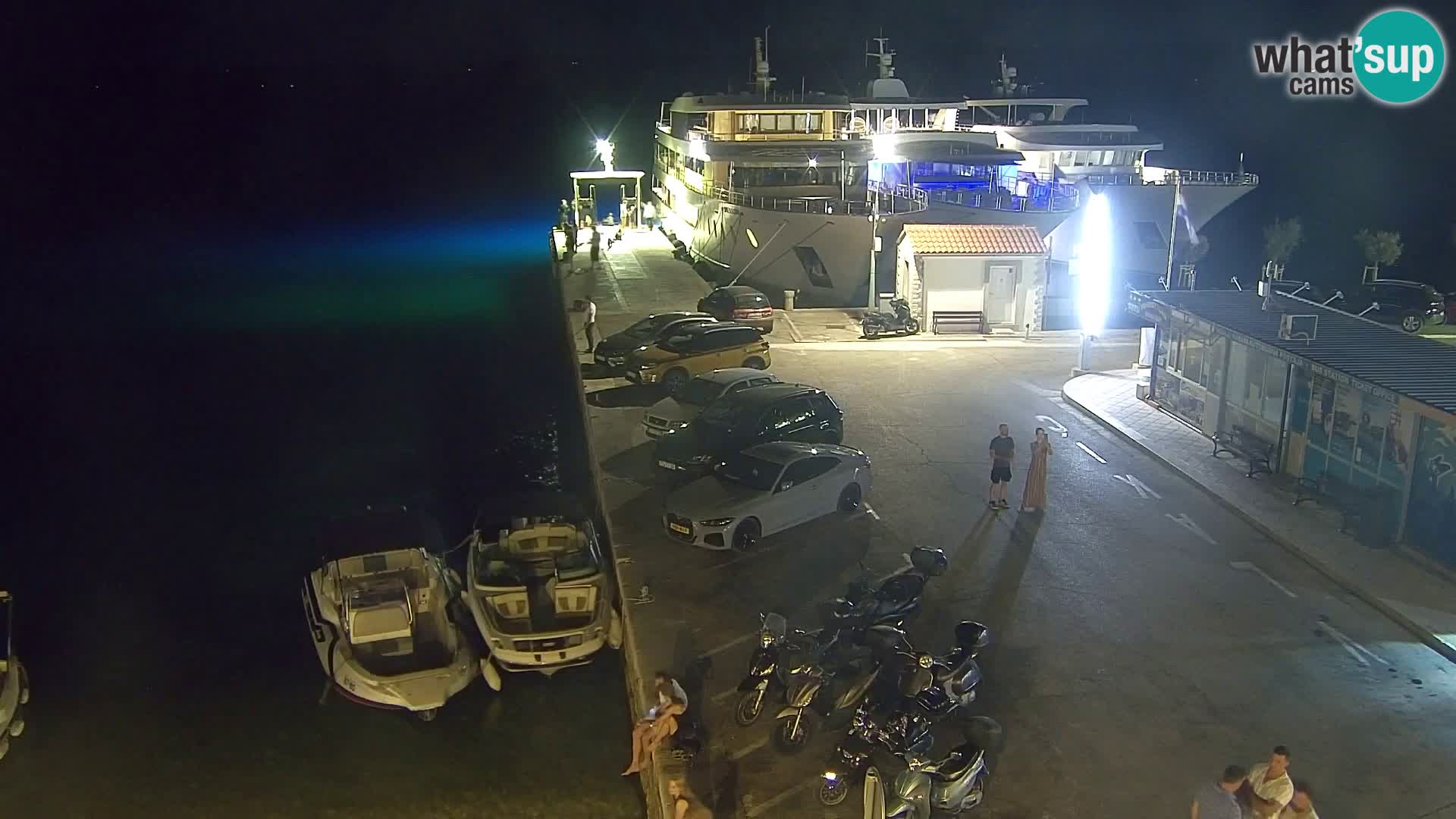 Webcam Bol Hafen & Ortszentrum – Liveblick aus Bol auf der Insel Brač