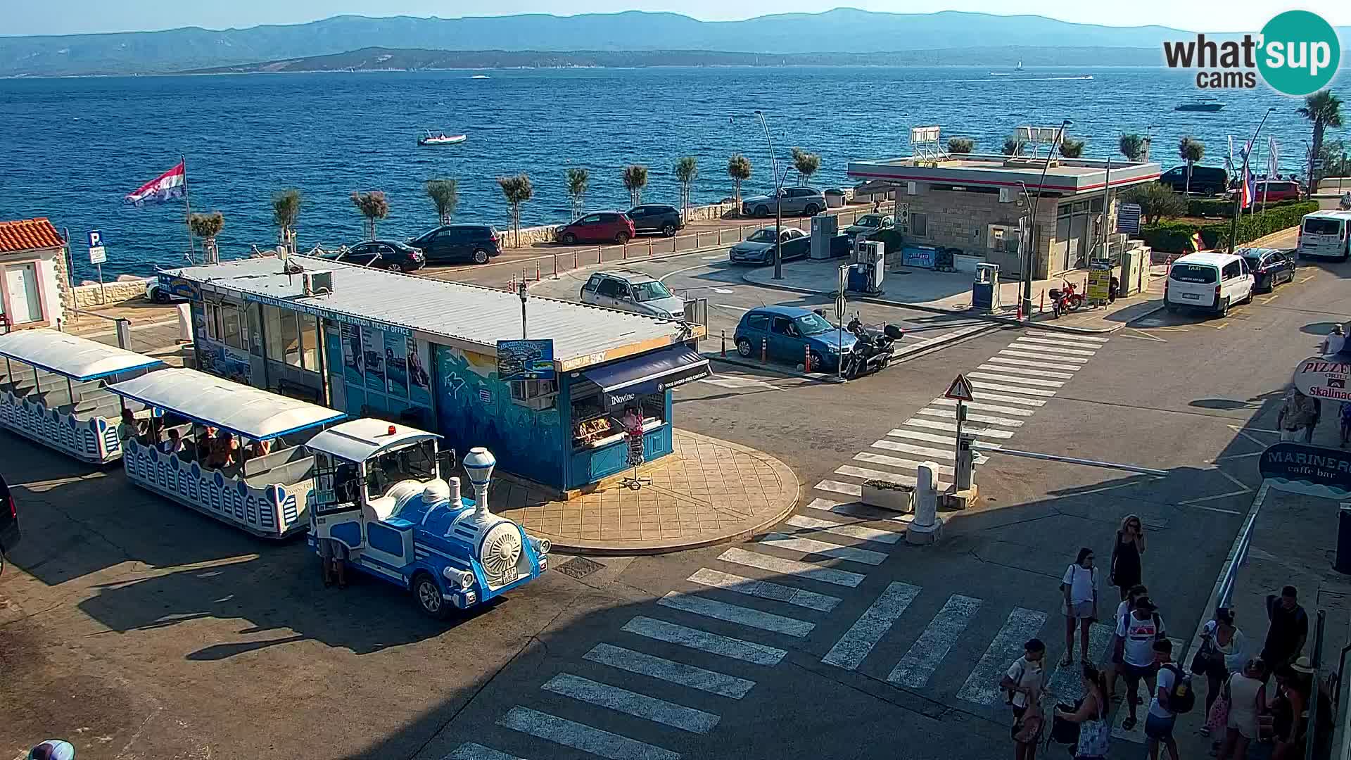 Webcam Bol Hafen & Ortszentrum – Liveblick aus Bol auf der Insel Brač