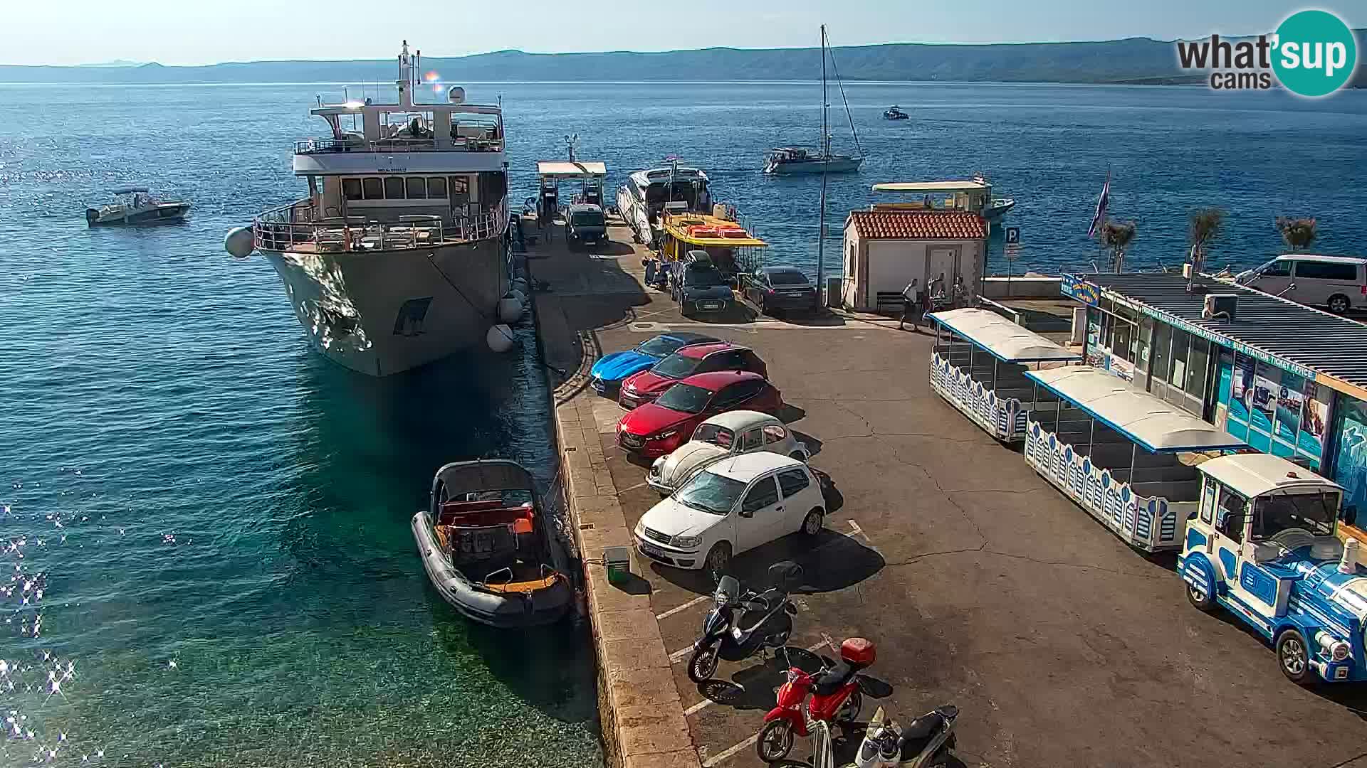 Webcam Bol Town Center & Marina – Live View from Bol, Brač