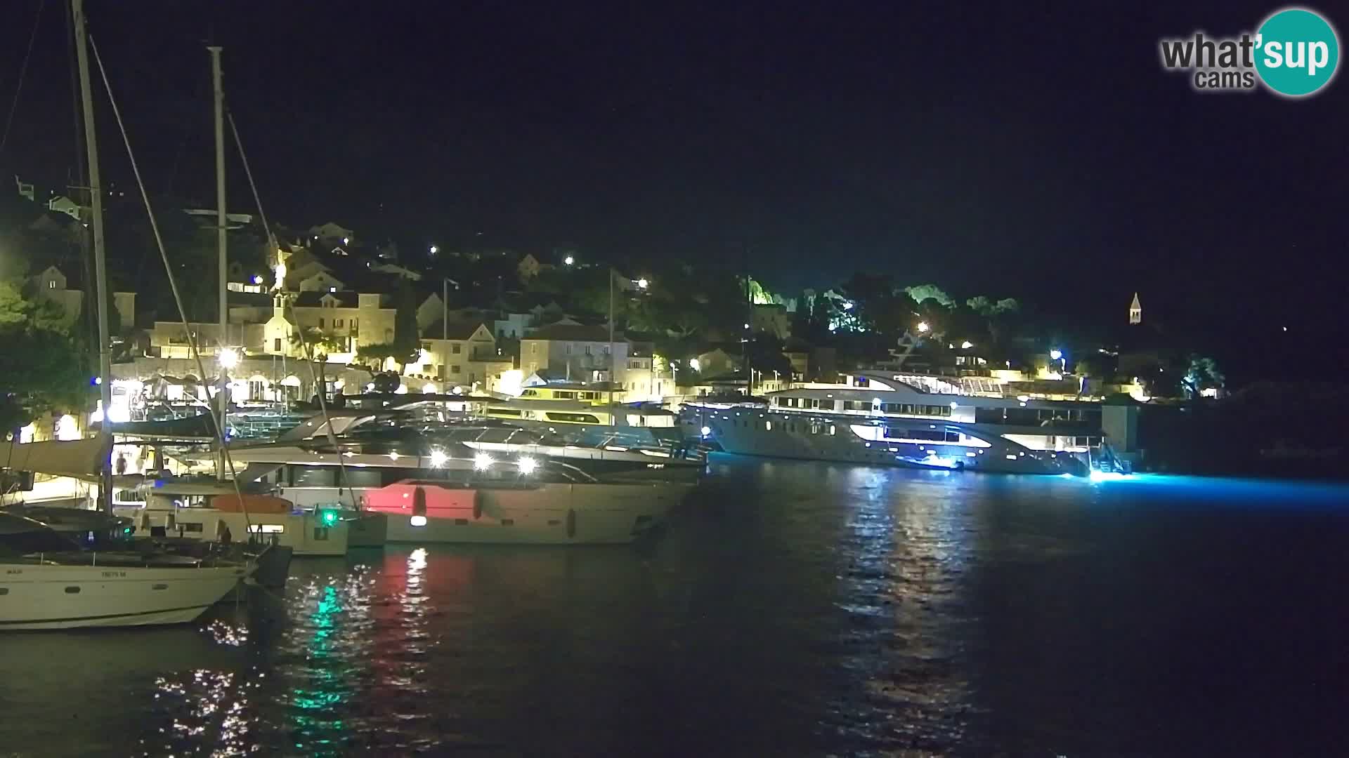 Webcam Bol centre-ville & marina – Vue en direct depuis Bol, île de Brač