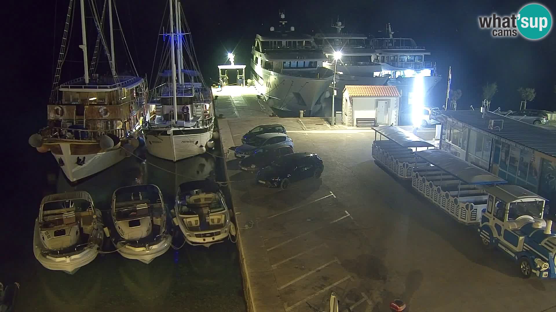 Webcam Bol Hafen & Ortszentrum – Liveblick aus Bol auf der Insel Brač