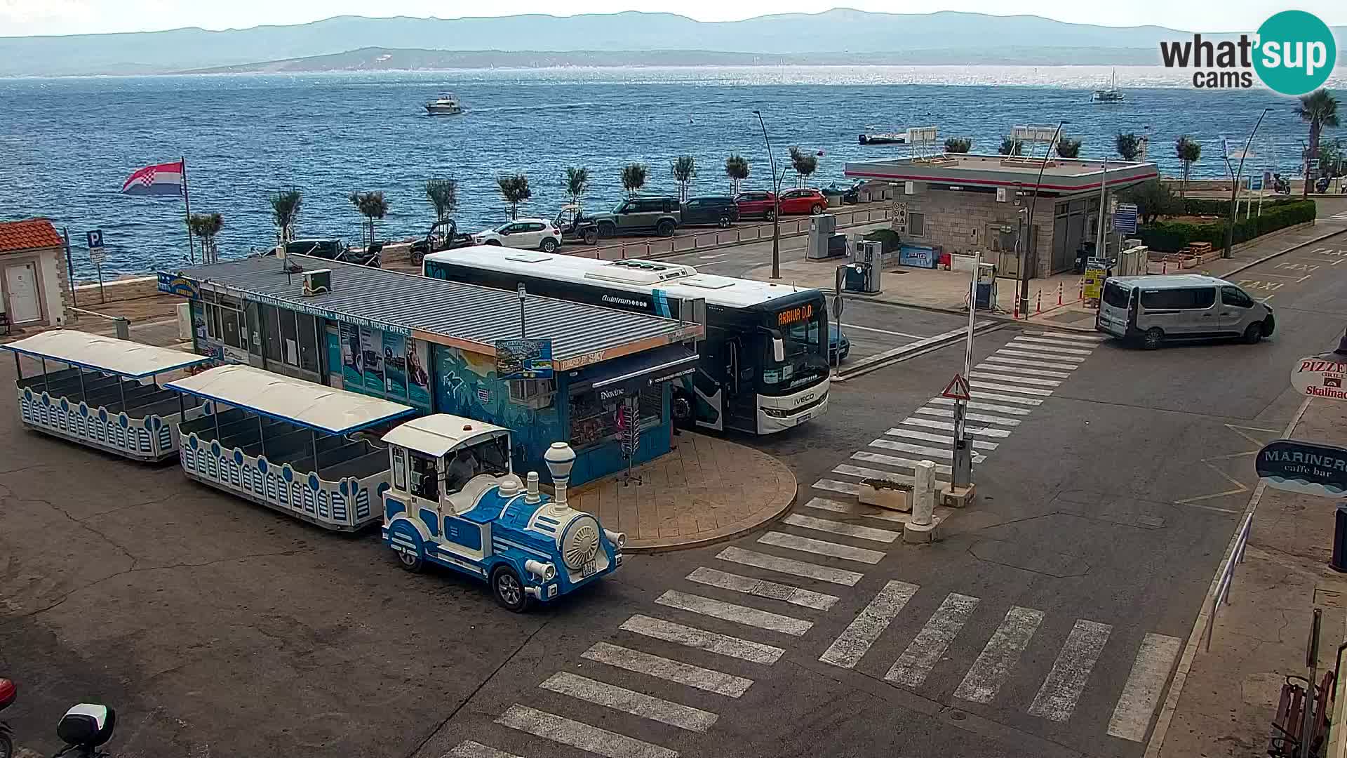 Webcam Bol Hafen & Ortszentrum – Liveblick aus Bol auf der Insel Brač