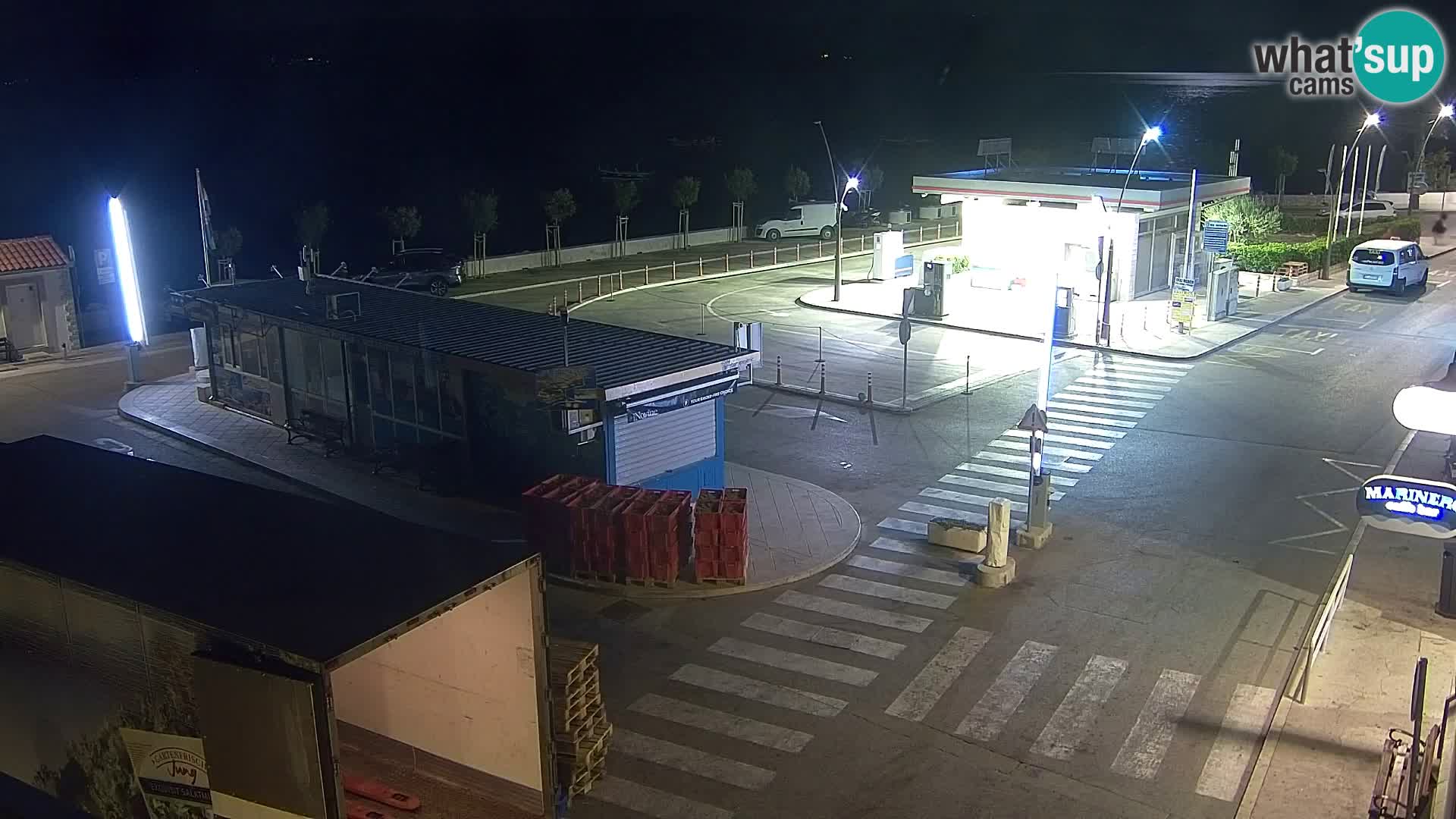 Webcam Bol centre-ville & marina – Vue en direct depuis Bol, île de Brač