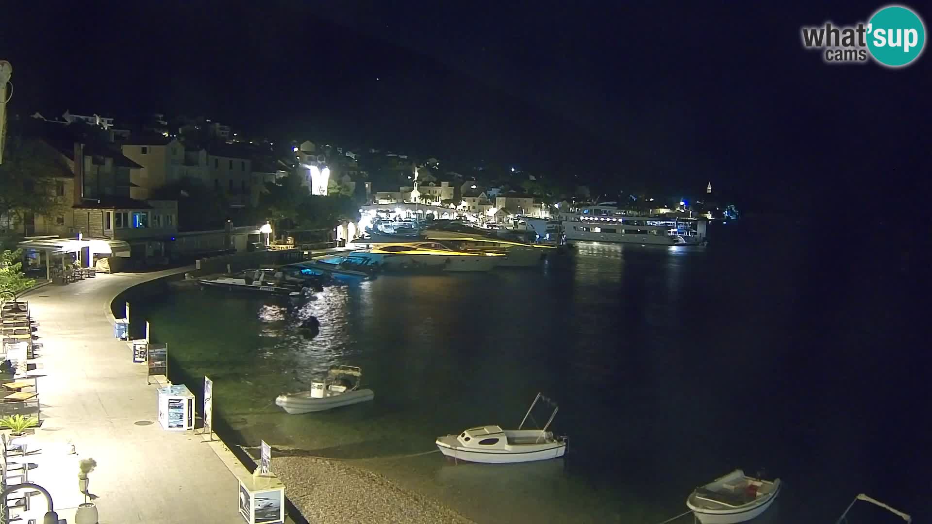 Webcam Bol Hafen & Ortszentrum – Liveblick aus Bol auf der Insel Brač