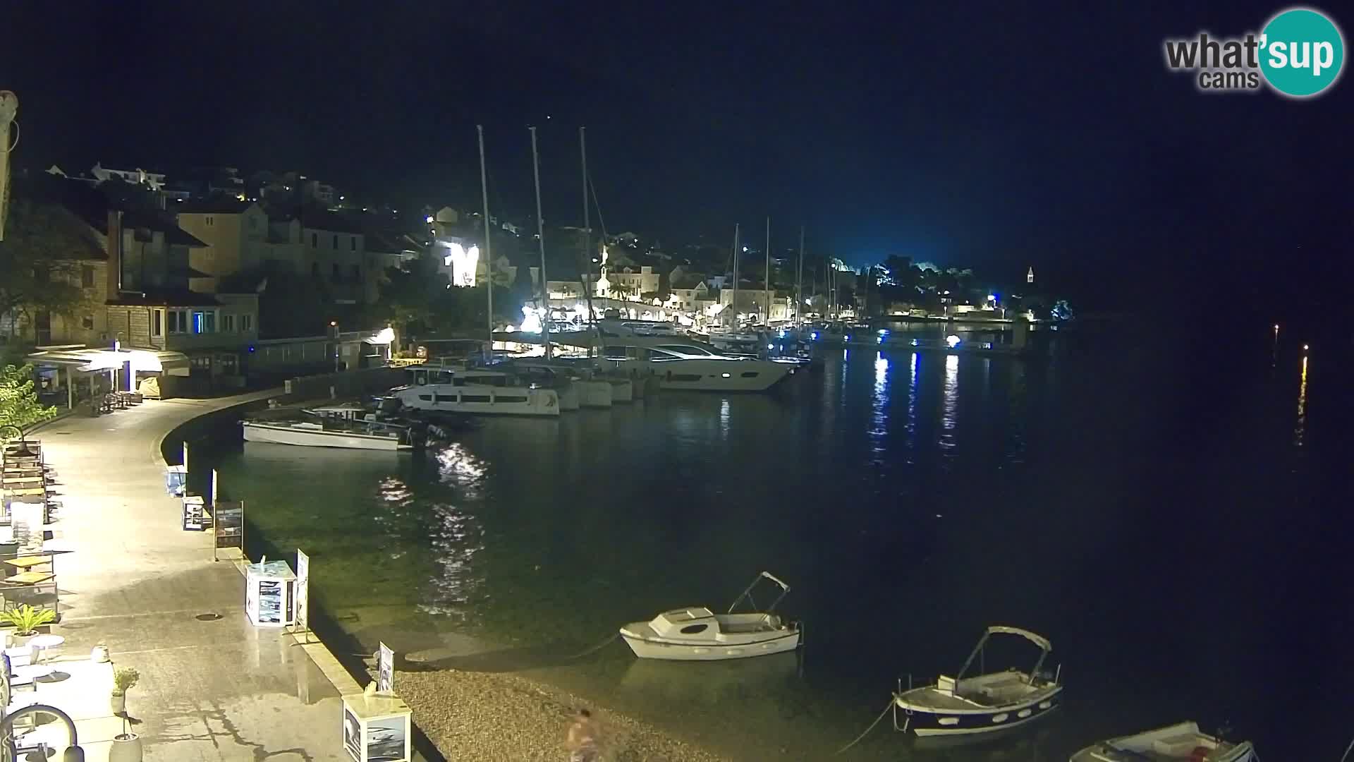 Webcam Bol Hafen & Ortszentrum – Liveblick aus Bol auf der Insel Brač